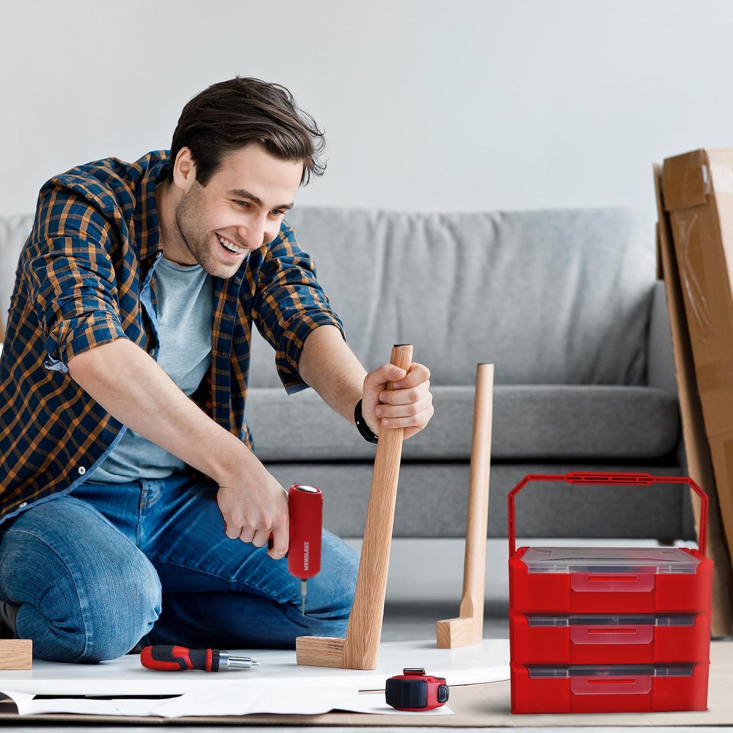 Juego de destornilladores eléctricos MANUFORE 55 piezas 3.7V