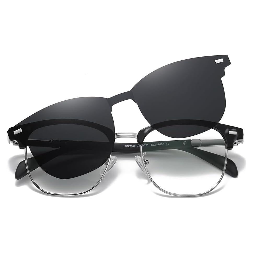 Gafas de Luz Azul y Sol Polarizadas ZAMGIC 2 en 1 Unisex