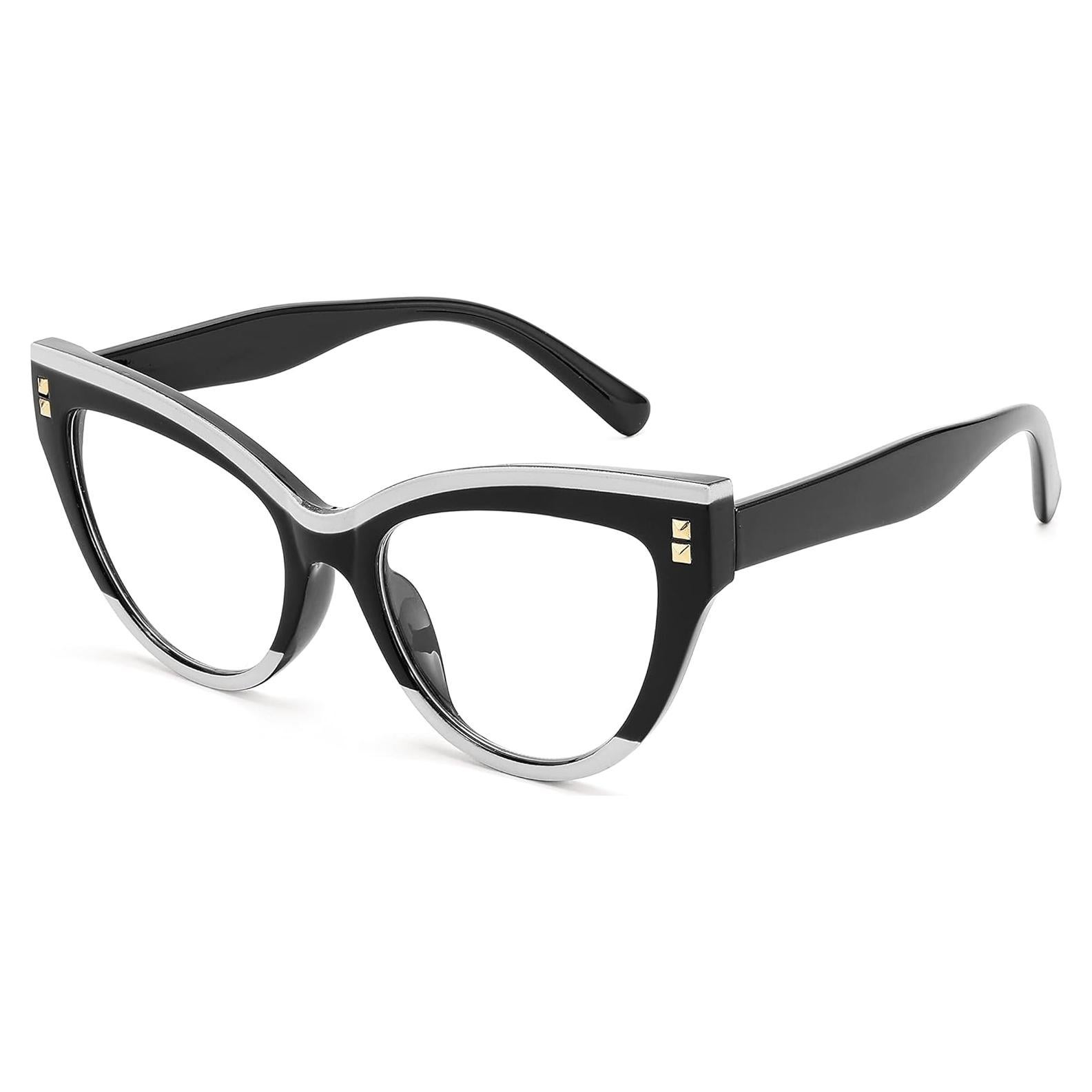 Gafas de Lectura FEISEDY Ojo de Gato Vintage Anti Luz Azul 1.5x