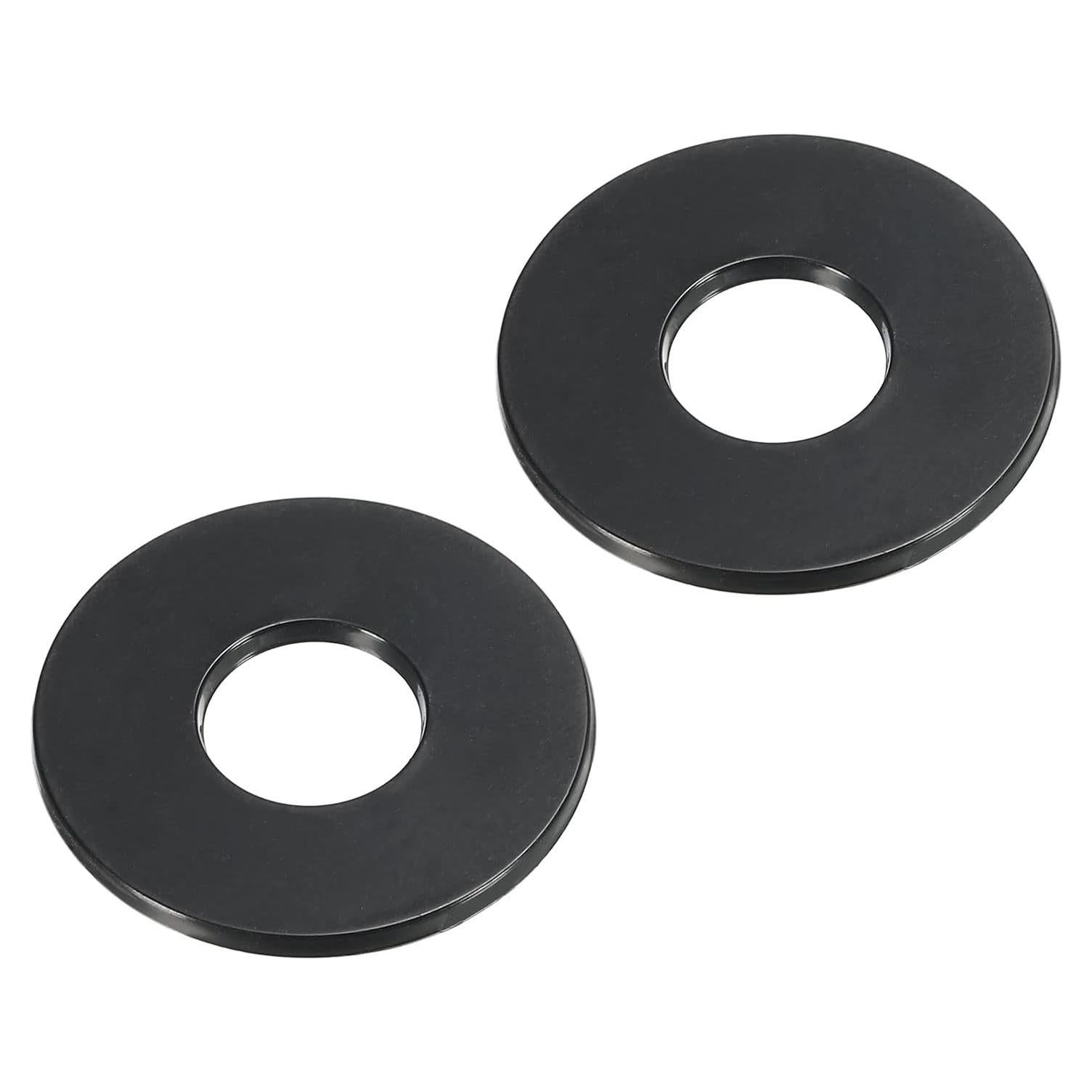 Placa de Arandela de Interruptor Guitarra Eléctrica MECCANIXITY 34mm Negro 2pcs