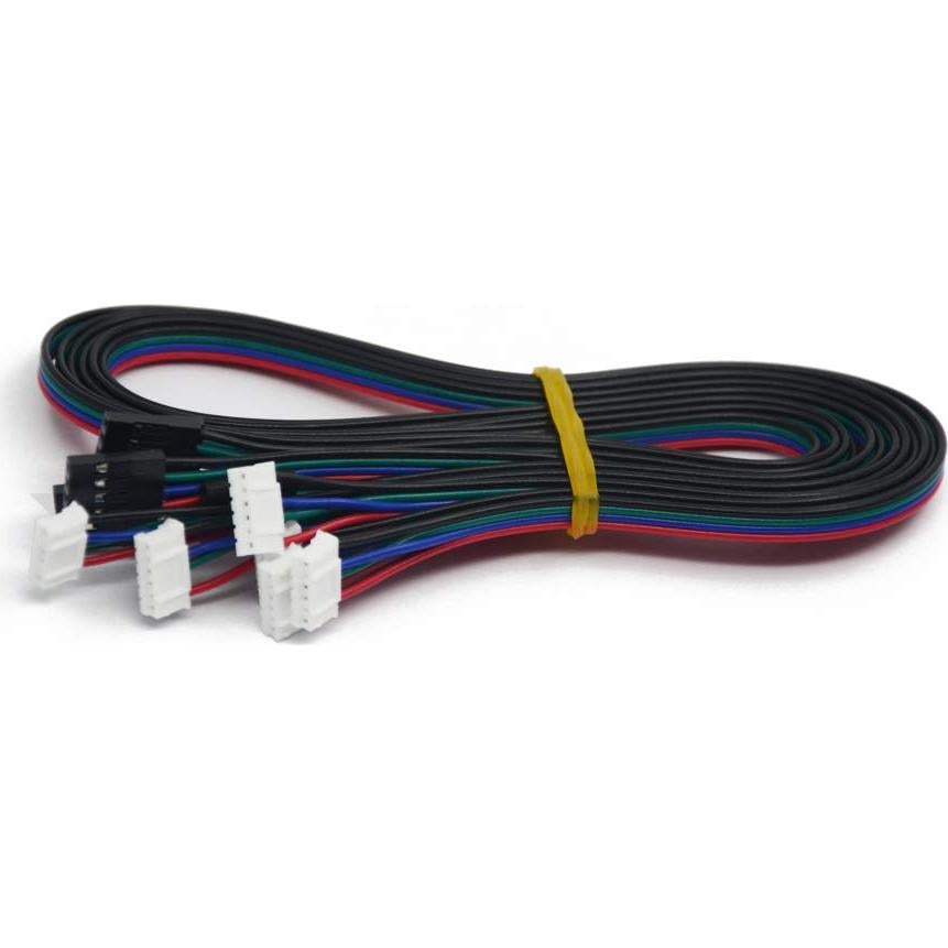 Cables Dupont 4pin a 6pin Iverntech 1M para Motor Nema 17