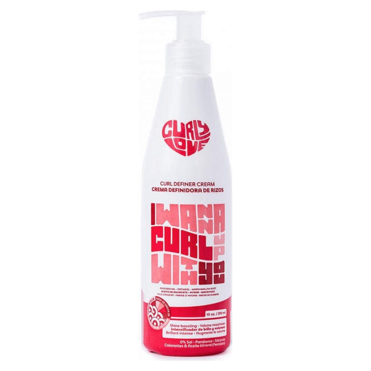 Crema Definidora de Rizos Afro Love 290ml - Hidratante y Brillo