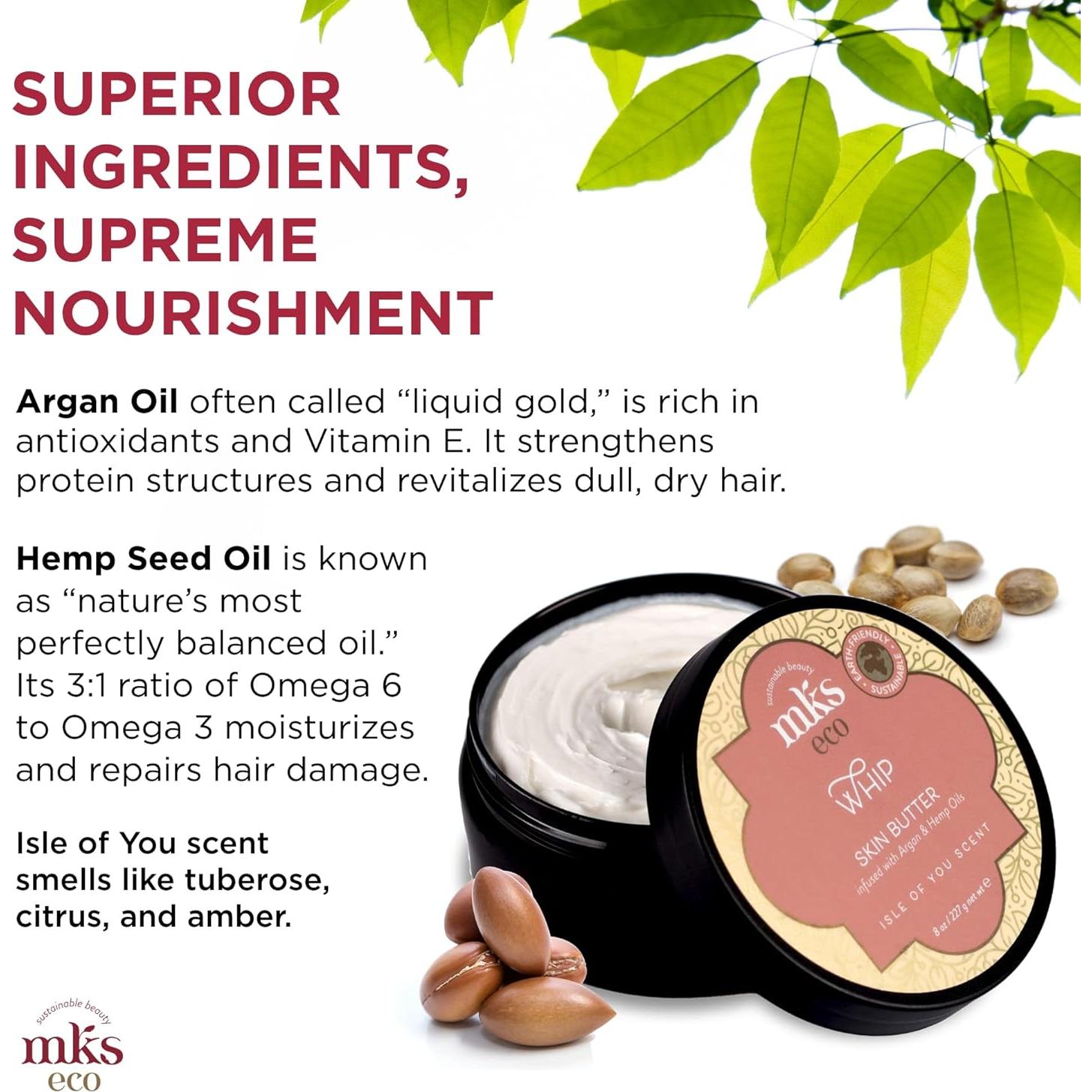 MKS eco Whip Skin Butter 280 g - Hidratante Corporal Vegano