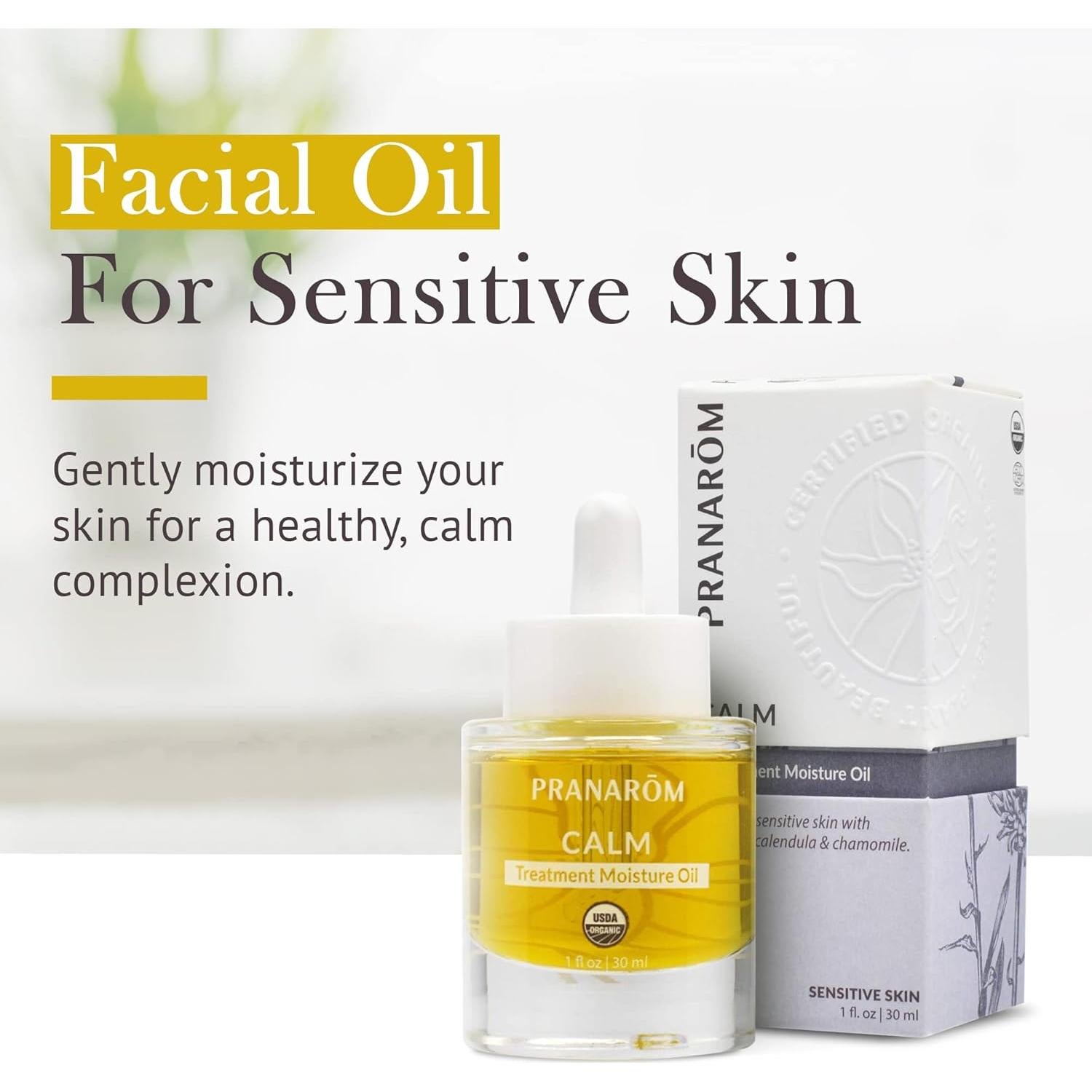 Aceite Hidratante Calmante Pranarom 30ml - Piel Seca y Sensible