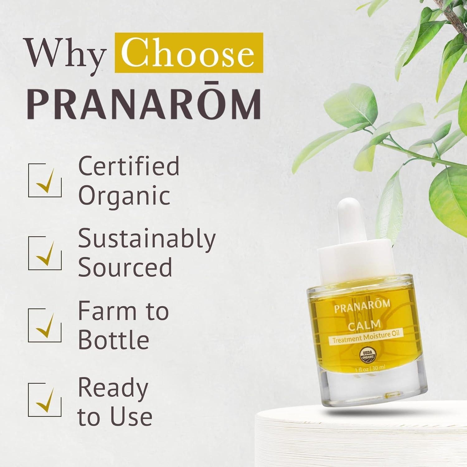 Aceite Hidratante Calmante Pranarom 30ml - Piel Seca y Sensible