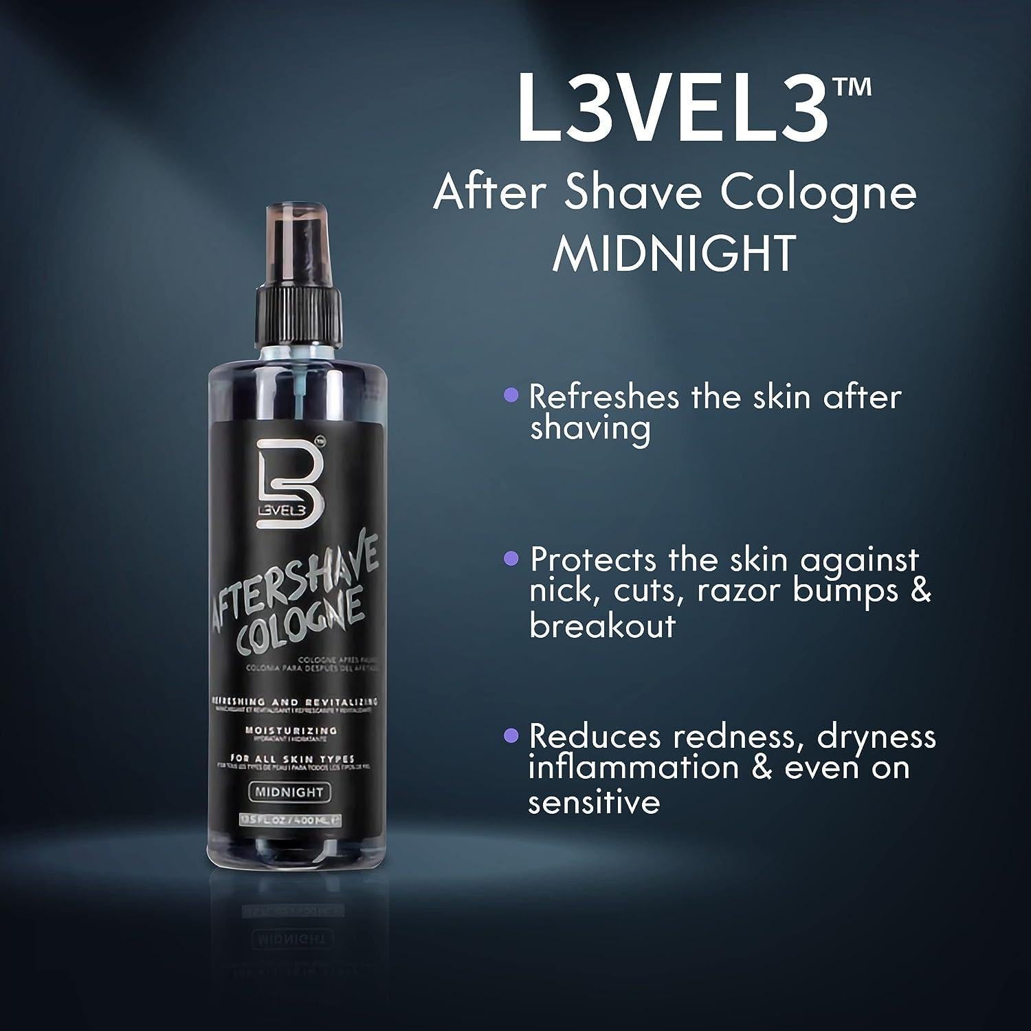 L3 Nivel 3 Spray Colonia 100 ml - Hidratante Después de Afeitar