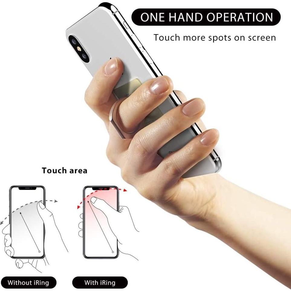 Soporte para Teléfono AAUXX iRing Dorado - Carga Inalámbrica