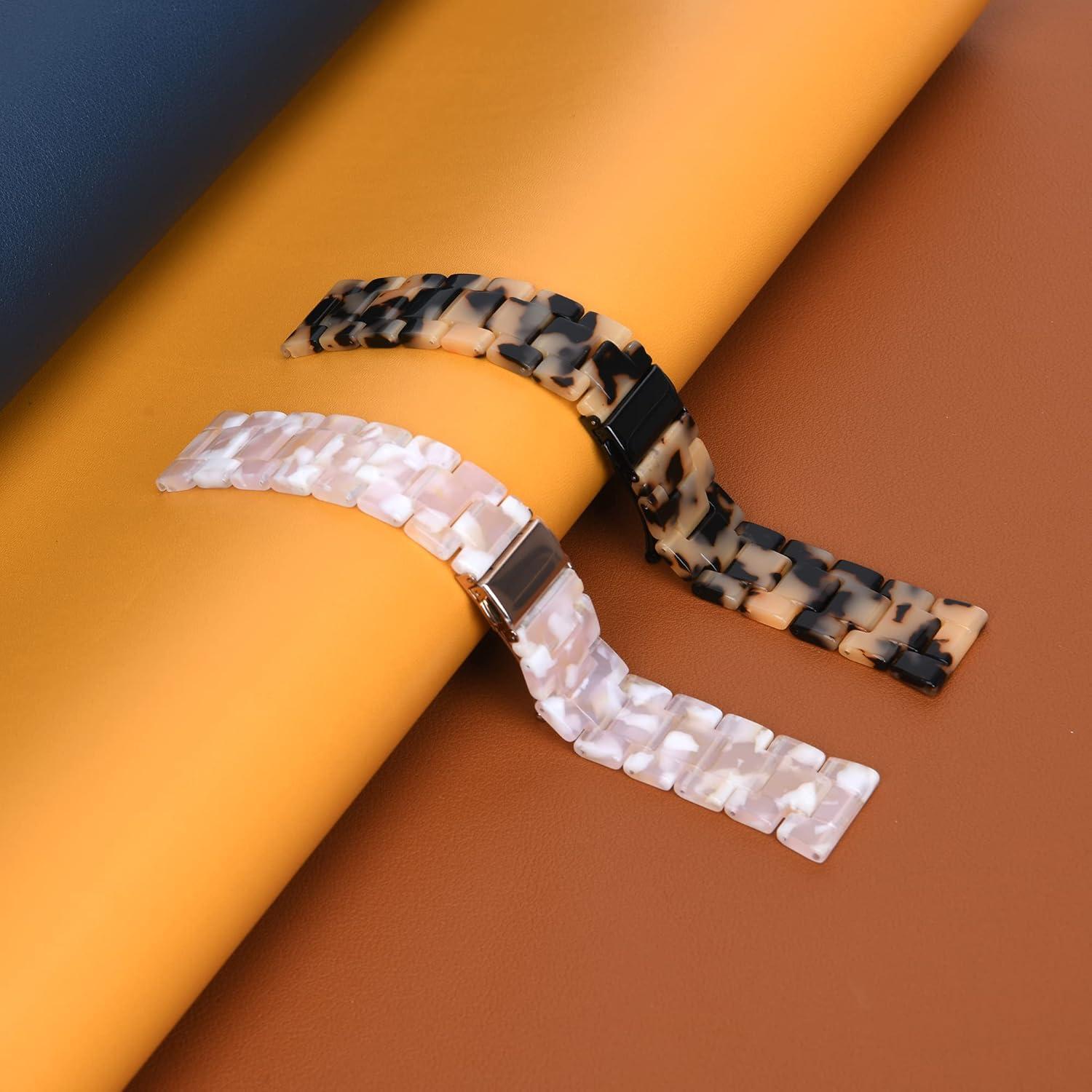 Banda de Reloj Resina AWSMORE para Fitbit Versa 2 - Patrón de Vaca