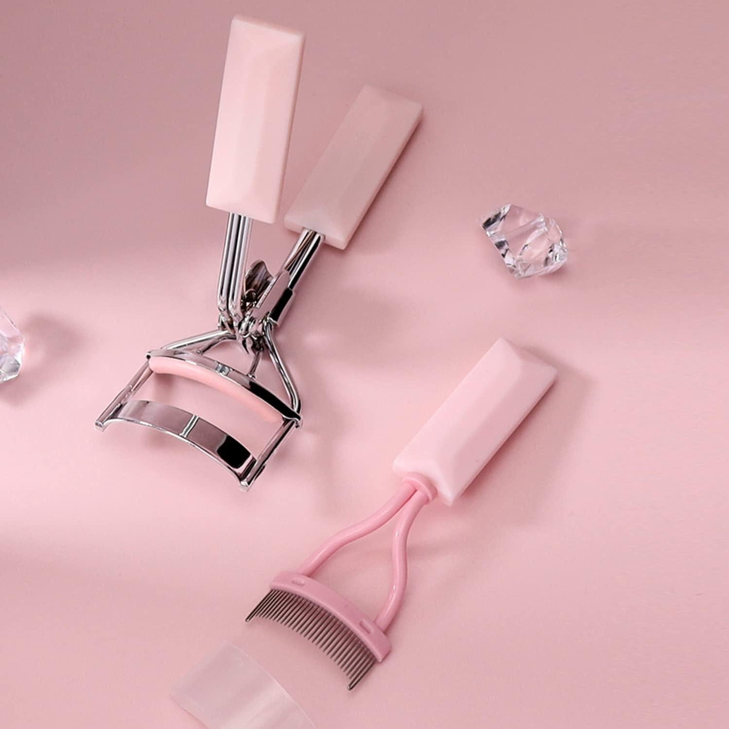 Juego de rizador y peine de pestañas 4 In Love Rosa