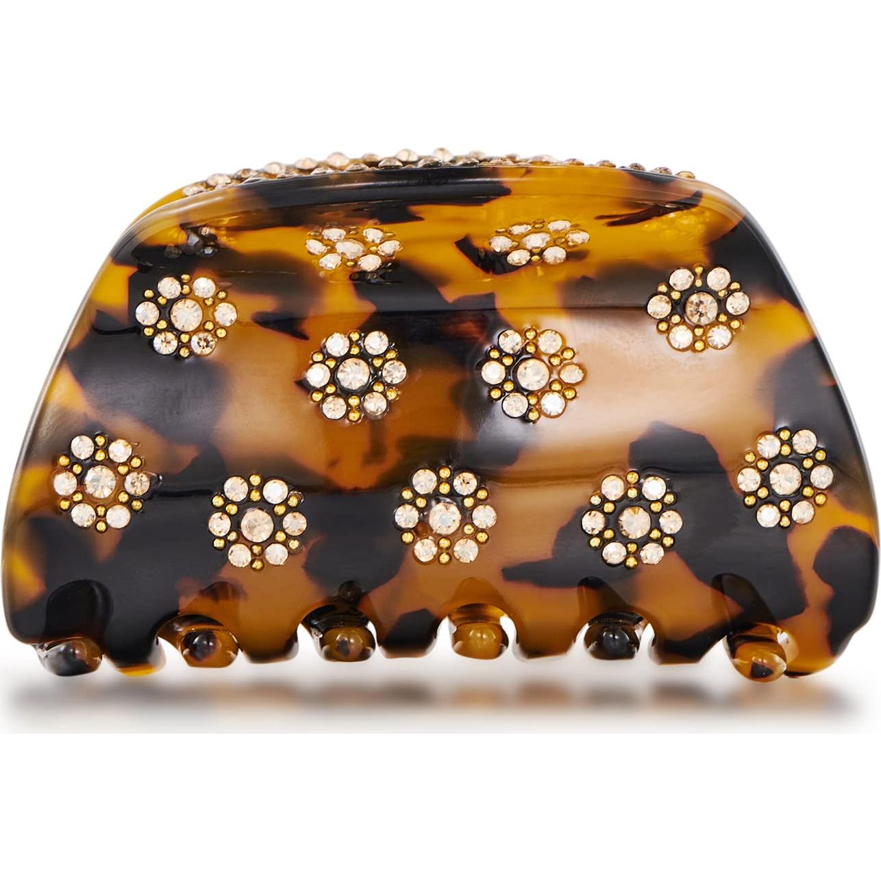 Clip de Garra para Cabello Tortuga LILIE&WHITE con Rhinestones