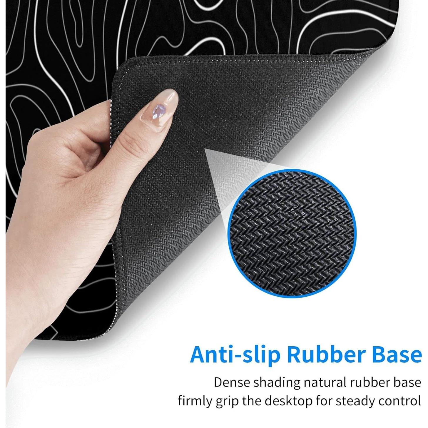 Alfombrilla de Ratón Grande ZWHEZYYS 800x300mm Antideslizante