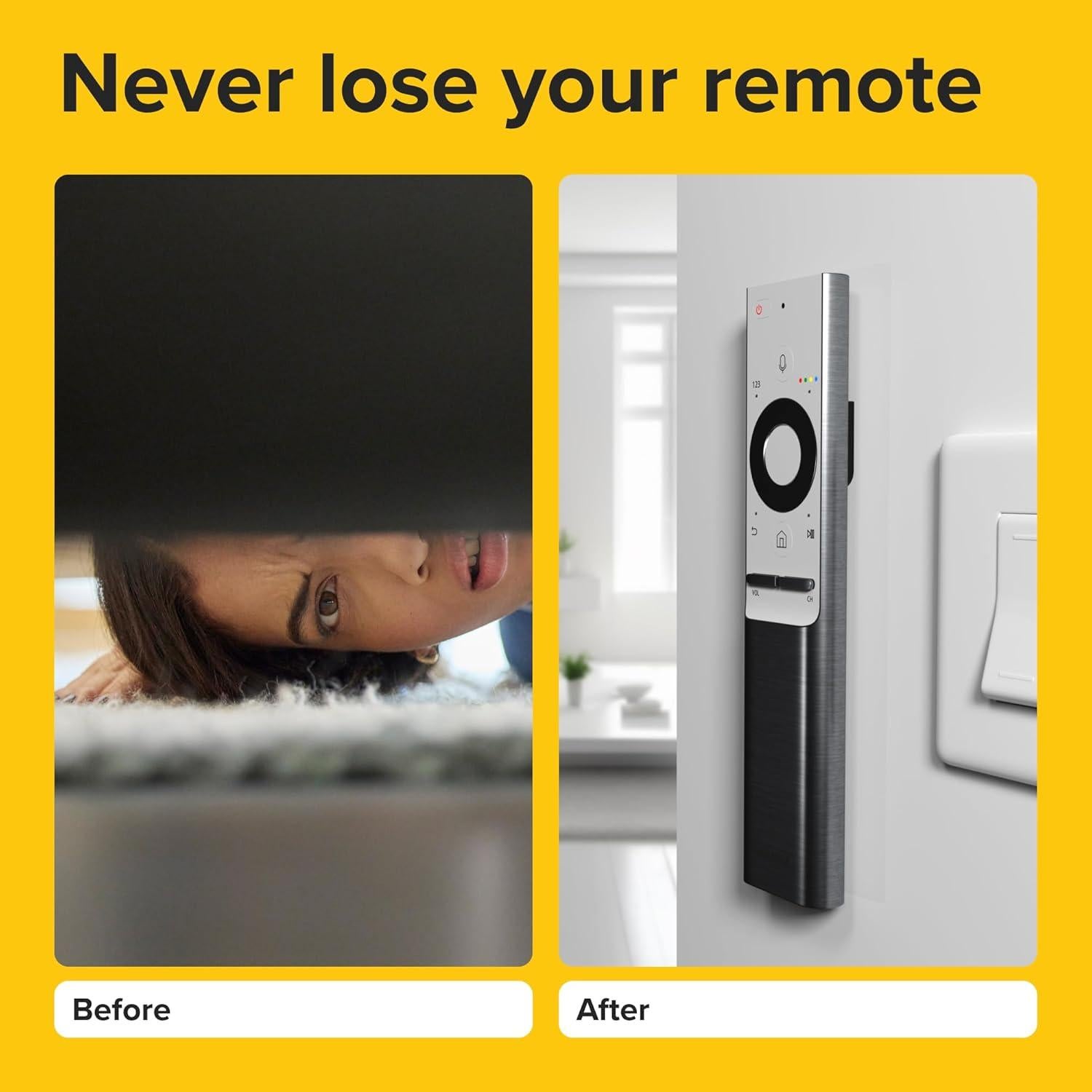 Soporte Magnético para Control Remoto X-bet MAGNETS - Set de 10 Piezas Negras