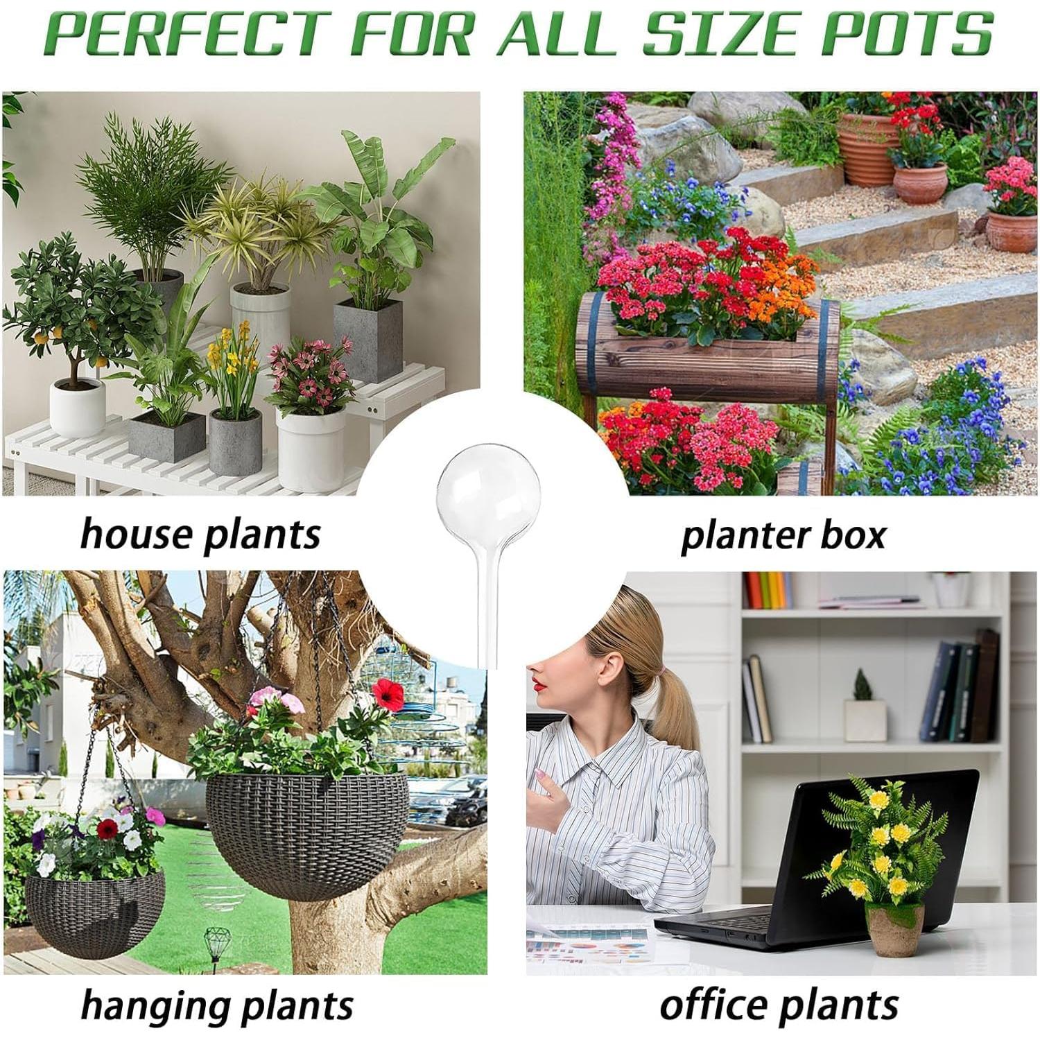 2 Esferas de Riego Automáticas Vytulz para Plantas - 17.78 cm