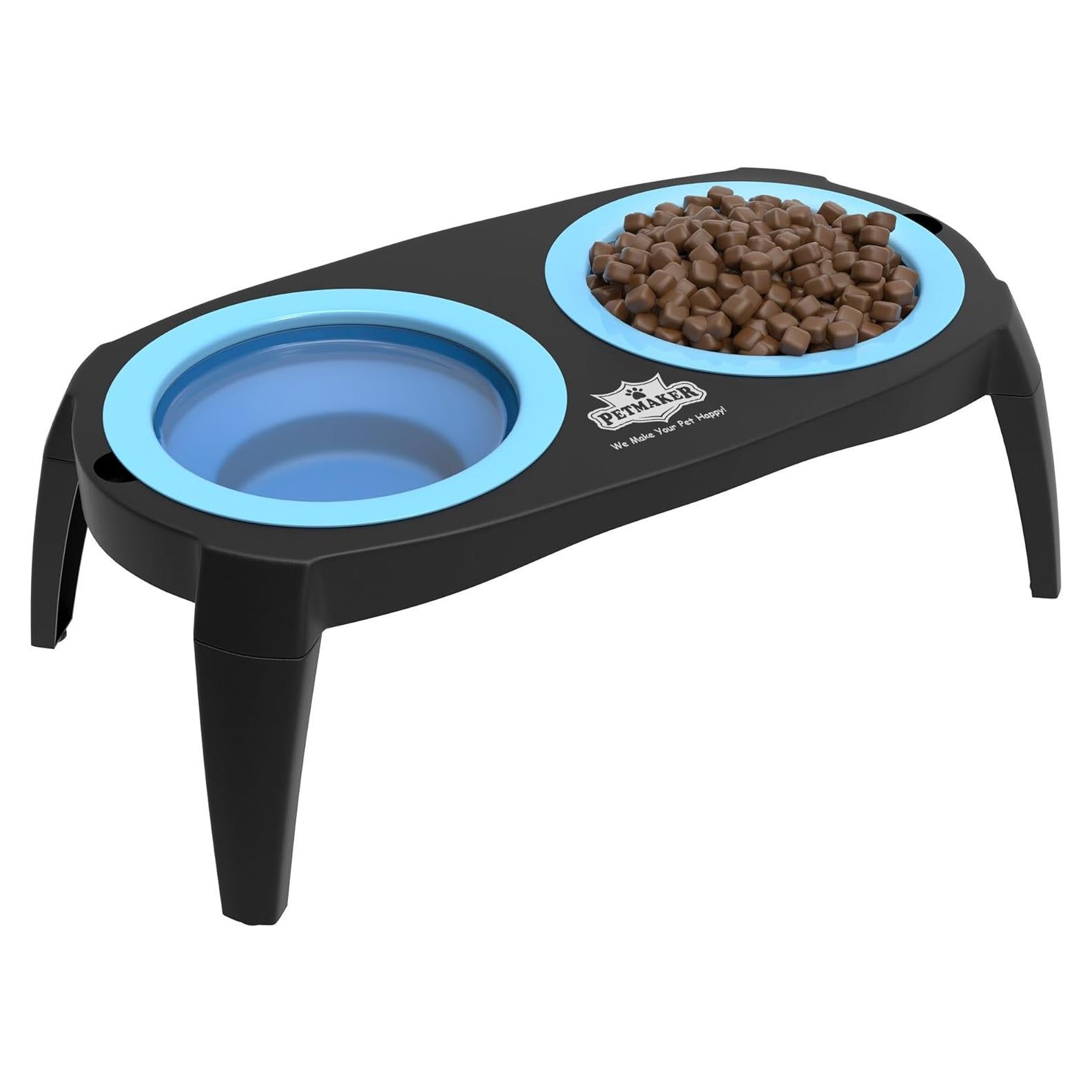 Cuencos Elevados para Mascotas PETMAKER - Antideslizante 473ml