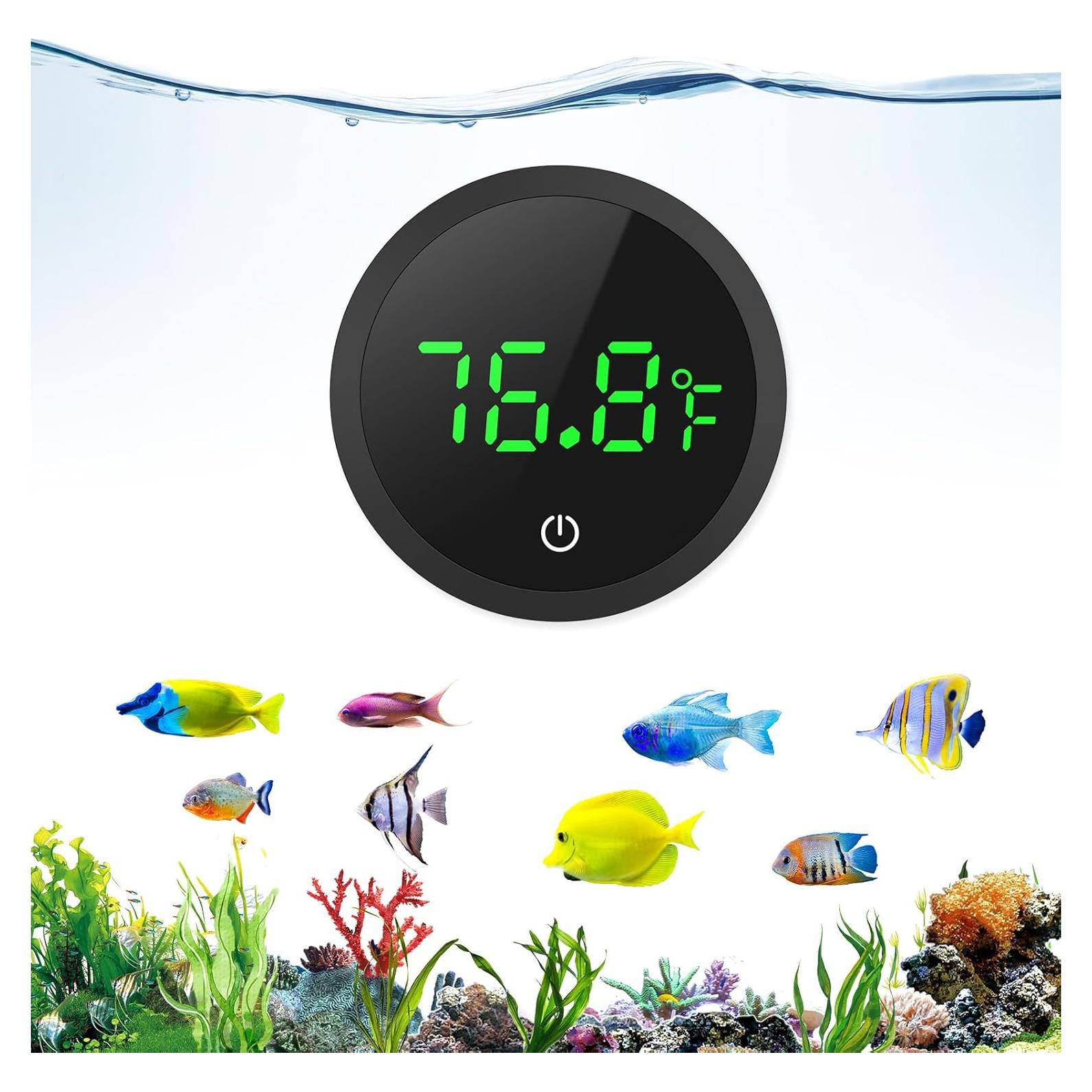 Termómetro Digital de Acuario Ankilo con Pantalla LED HD