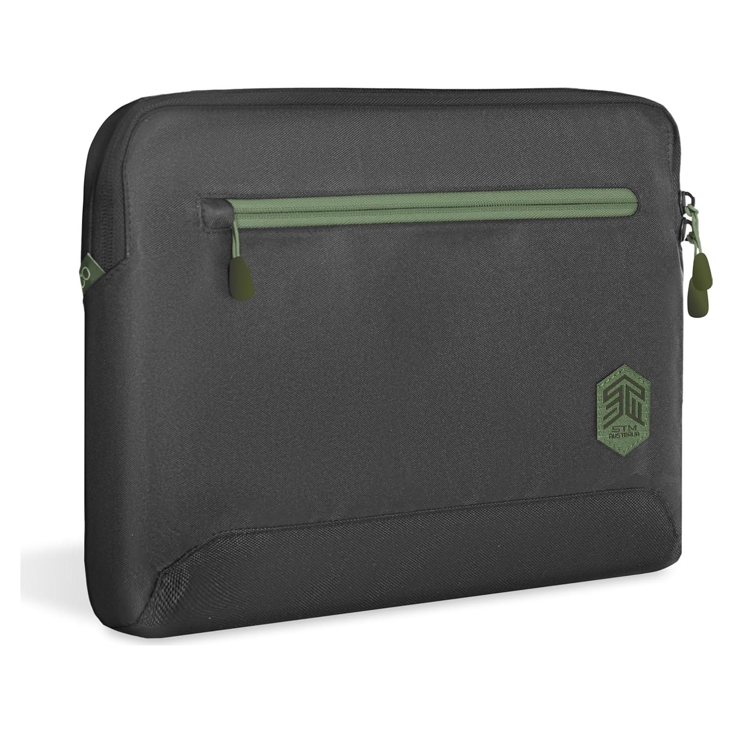 Funda Eco STM para Laptop 14" 100% Reciclada Acolchada Negra