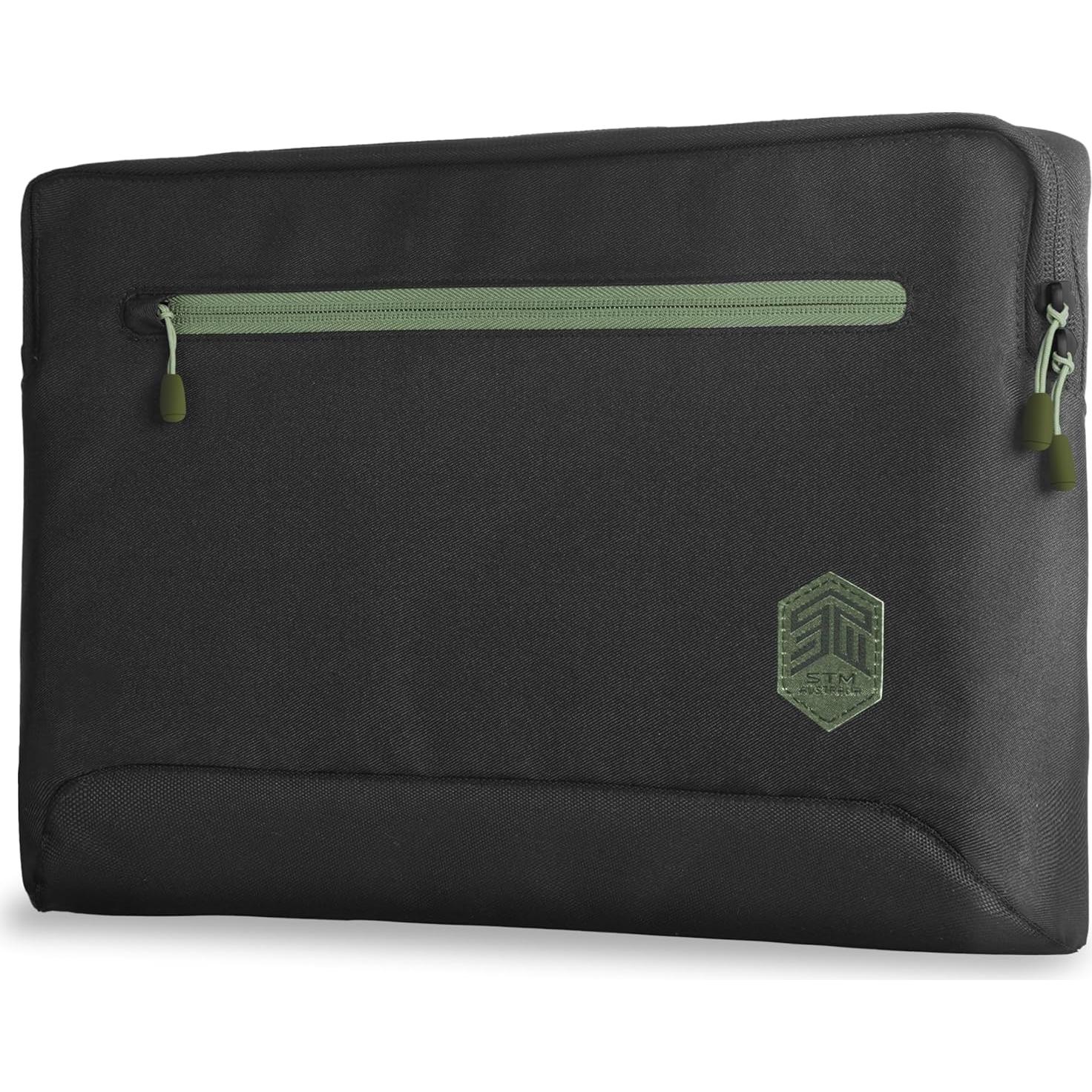 Funda Eco STM para Laptop 14" 100% Reciclada Acolchada Negra