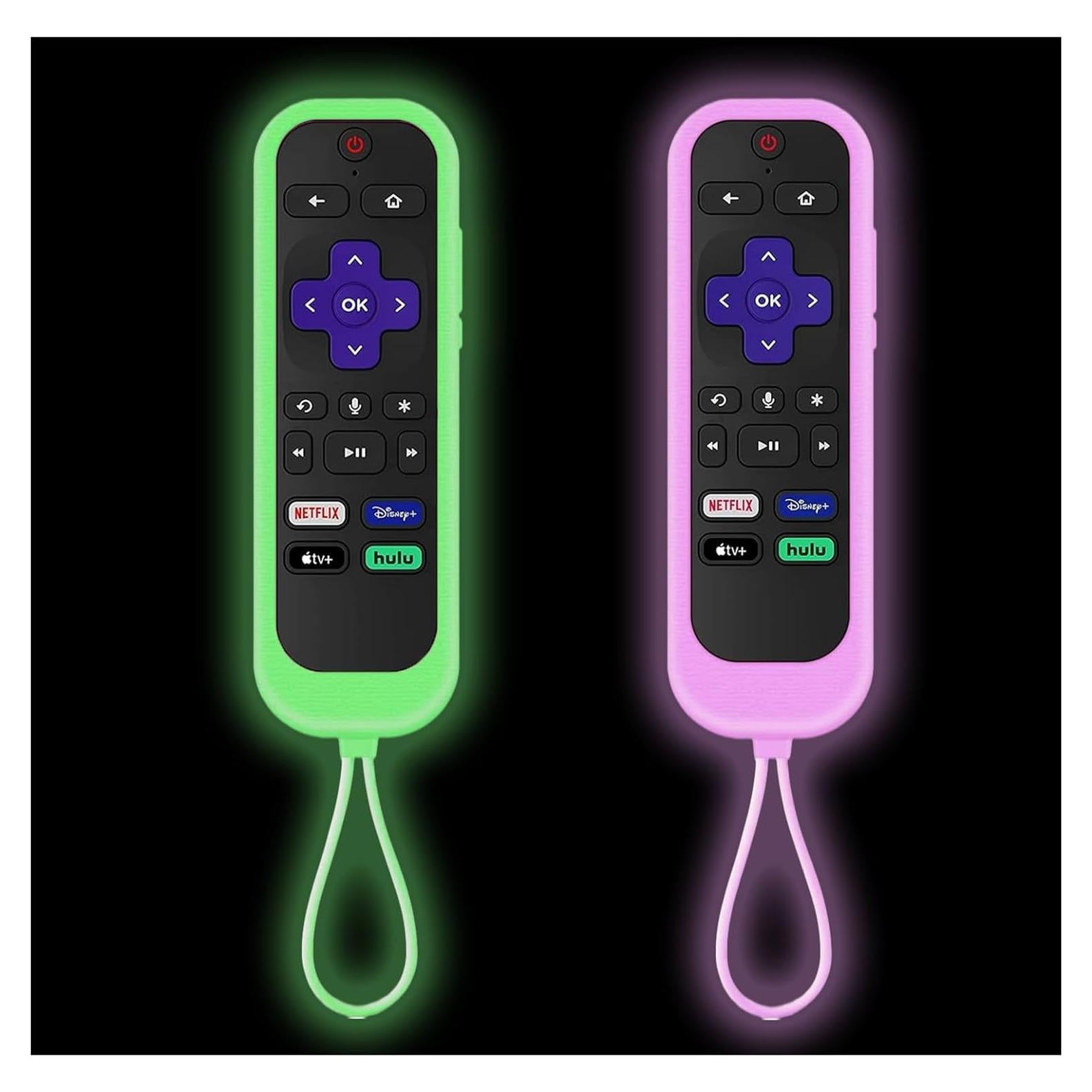 Funda de Silicona Taiyiluo para Control Remoto Roku 2Pack