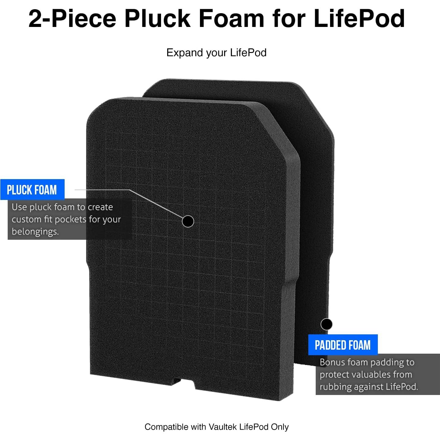 Estuche de Viaje Impermeable VAULTEK LifePod con Espuma Desprendible