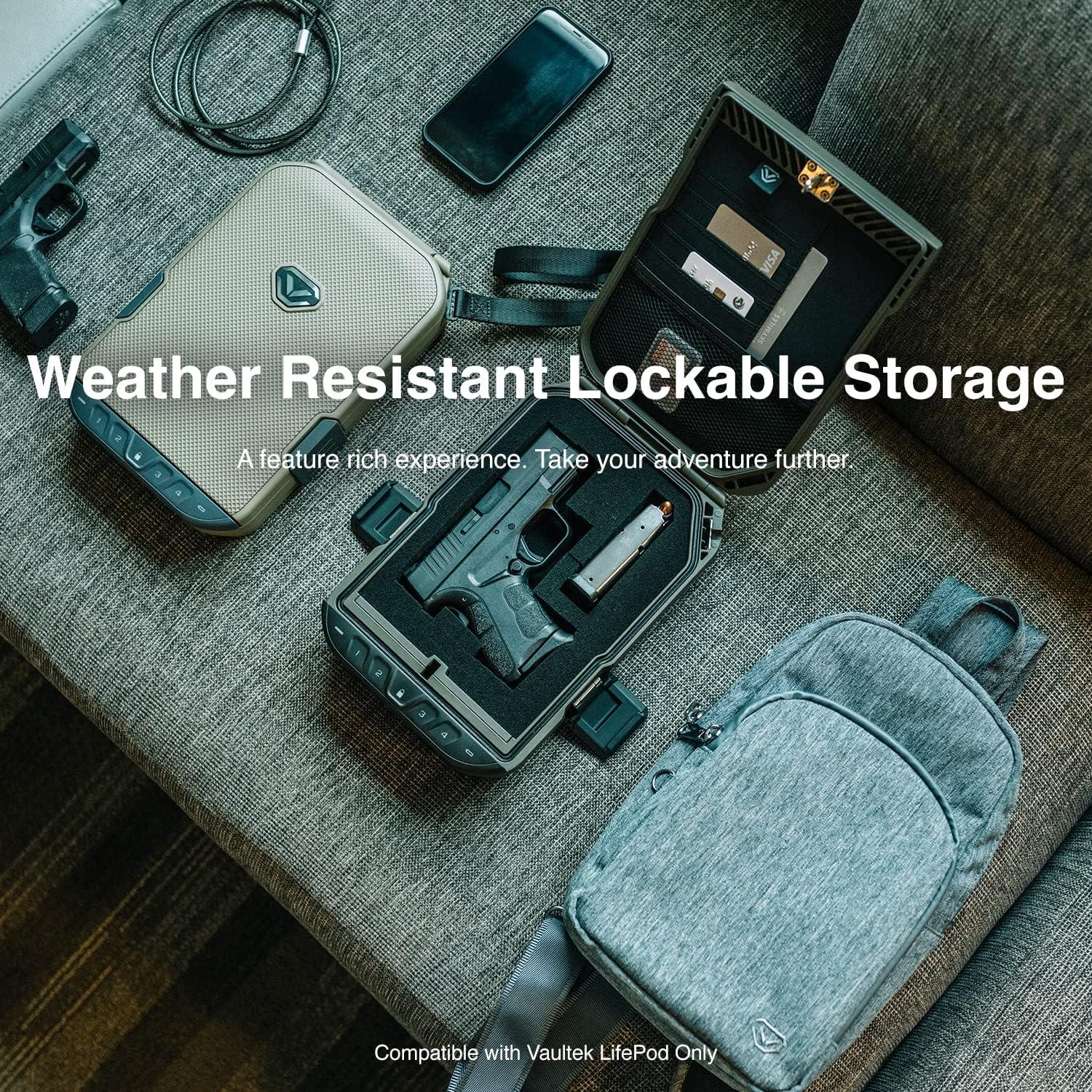 Estuche de Viaje Impermeable VAULTEK LifePod con Espuma Desprendible