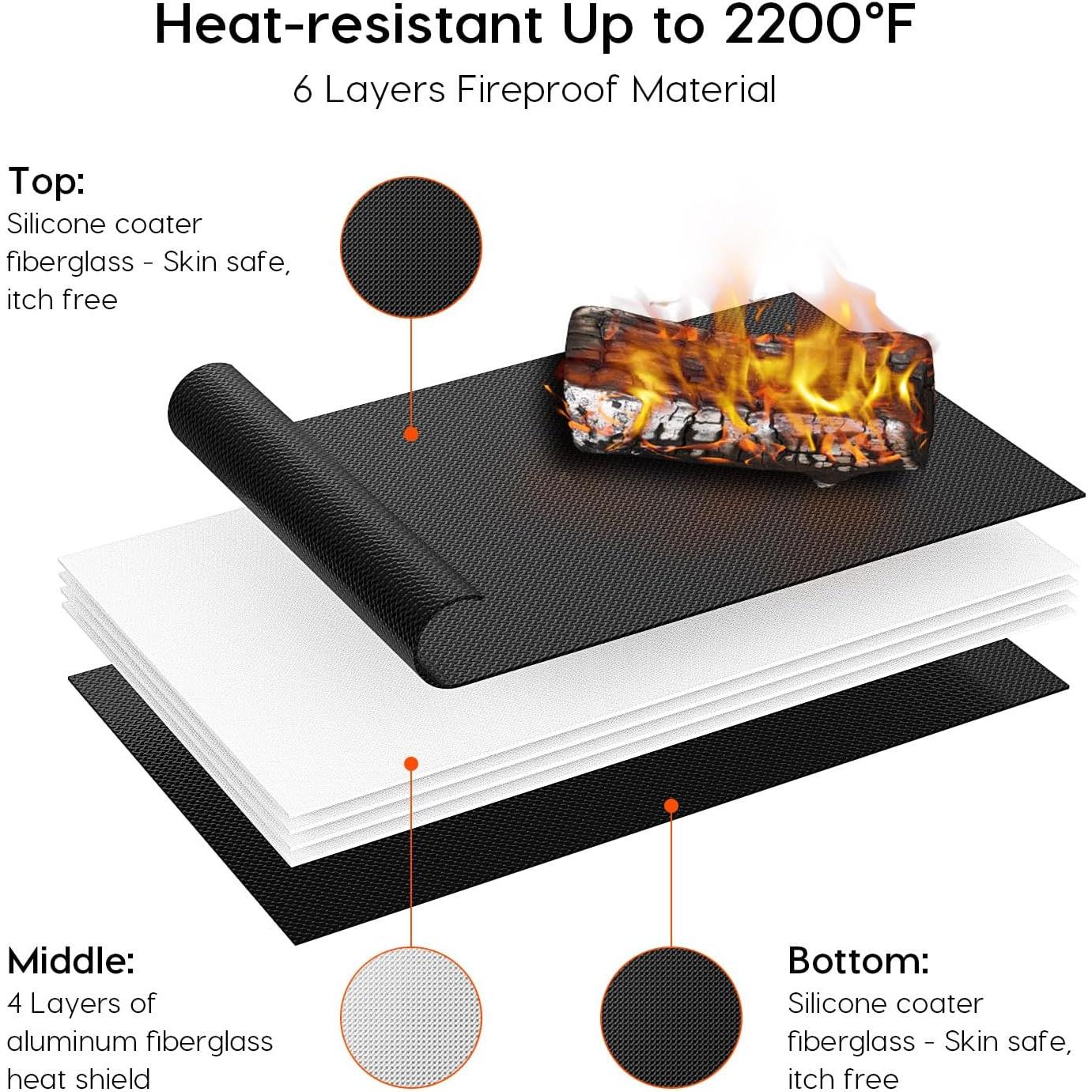 Organizador de Documentos Viesembo A4 Resistente al Fuego Negro