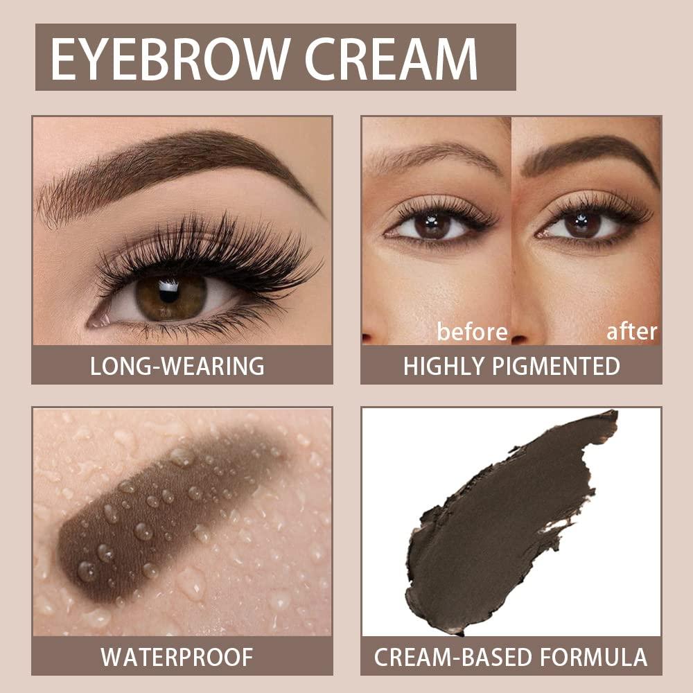 Pomada para Cejas evpct Ébano 3.97g con Brocha Doble Cara