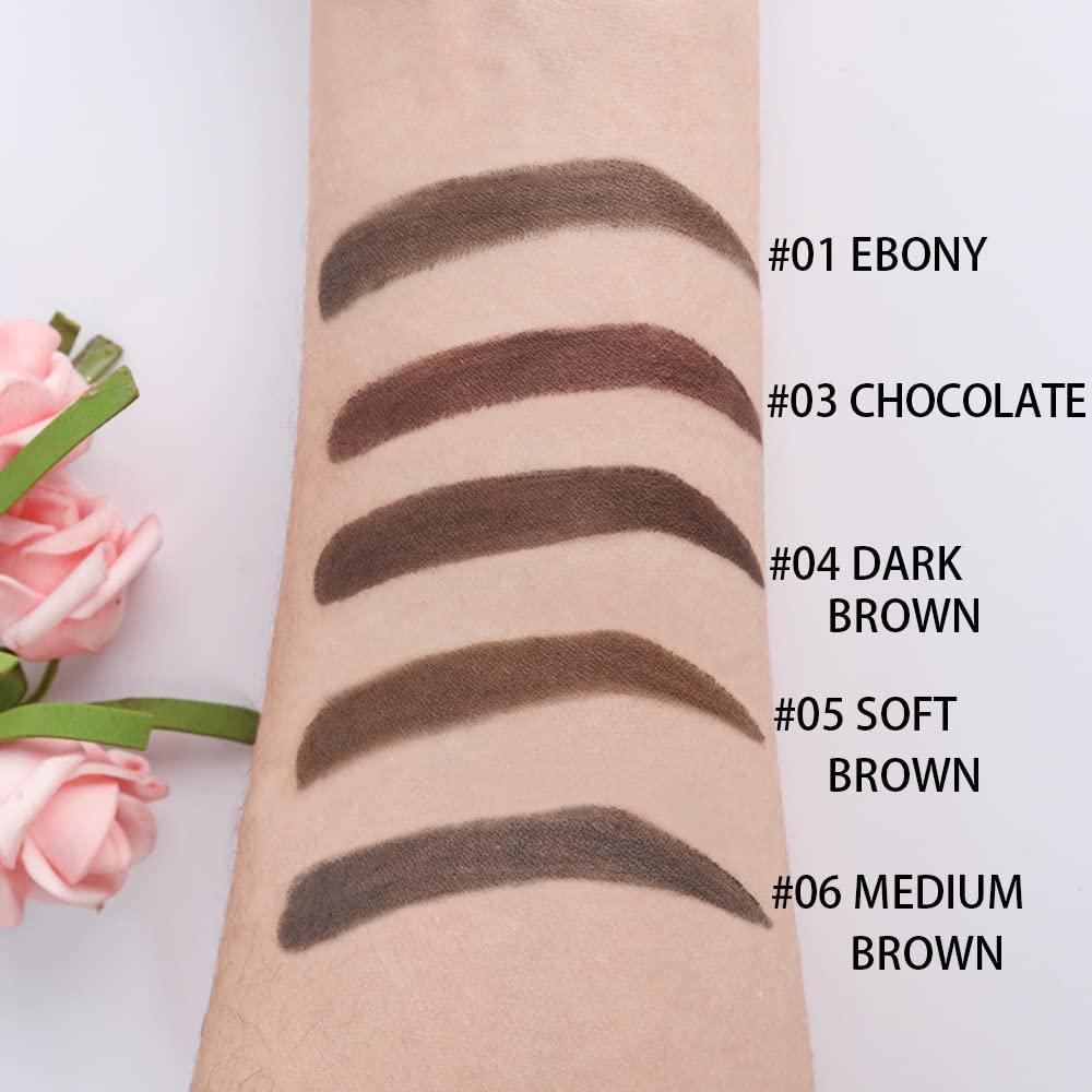 Pomada para Cejas evpct Ébano 3.97g con Brocha Doble Cara