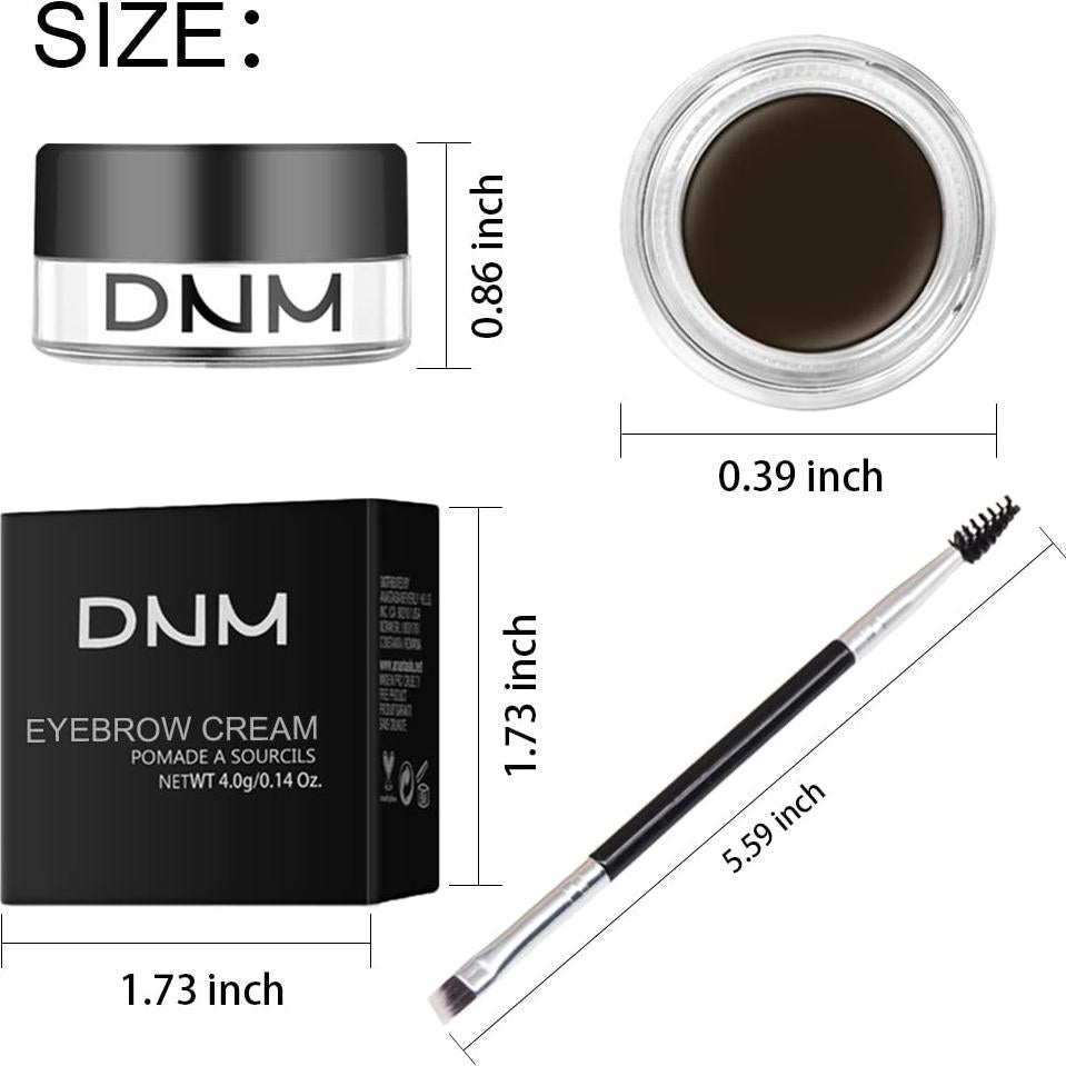 Pomada para Cejas evpct Ébano 3.97g con Brocha Doble Cara