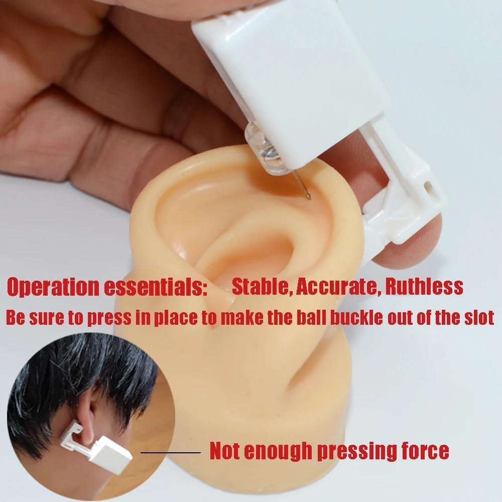 Kit de perforación de orejas desechable Lvyue, 2 unidades