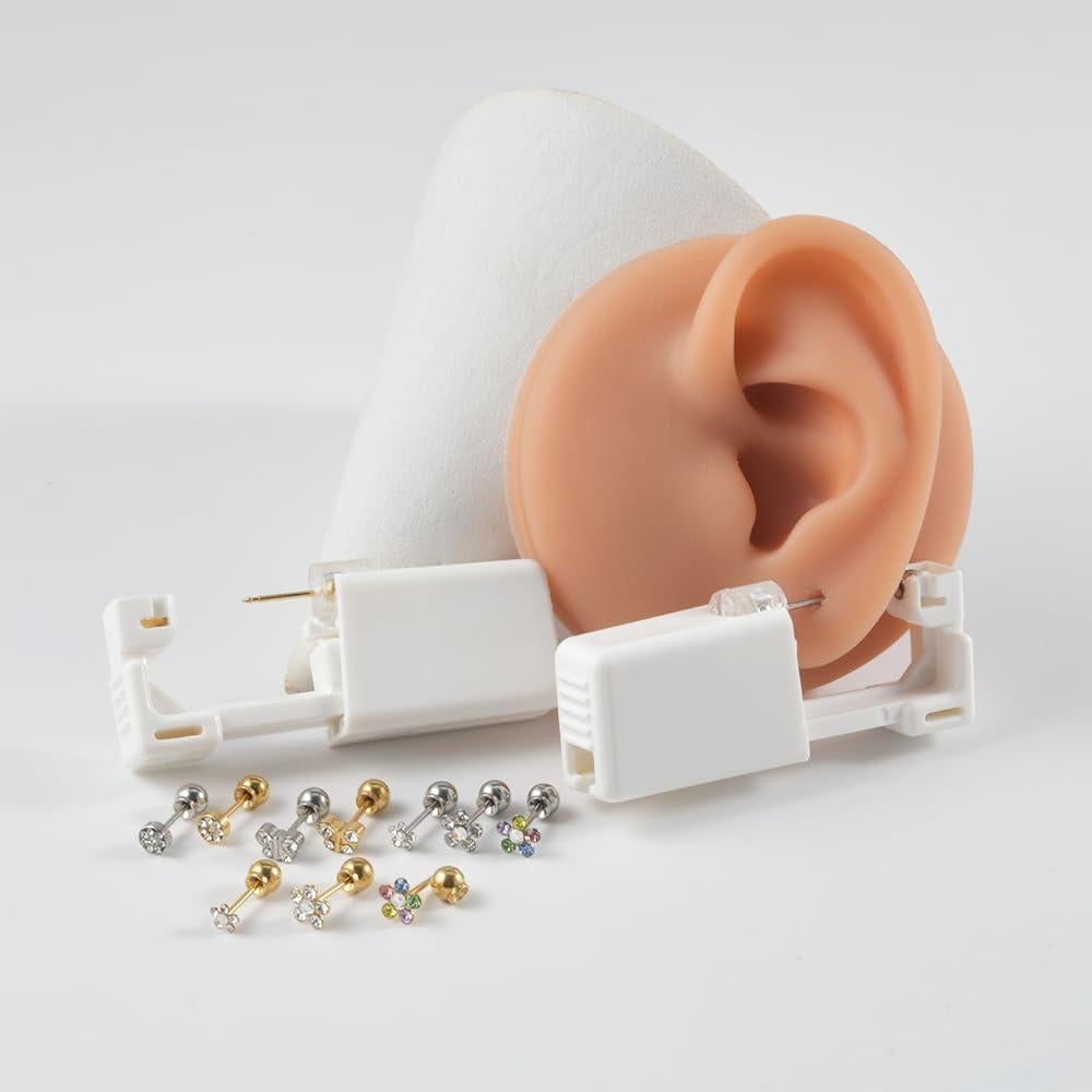 Kit de perforación de orejas desechable Lvyue, 2 unidades