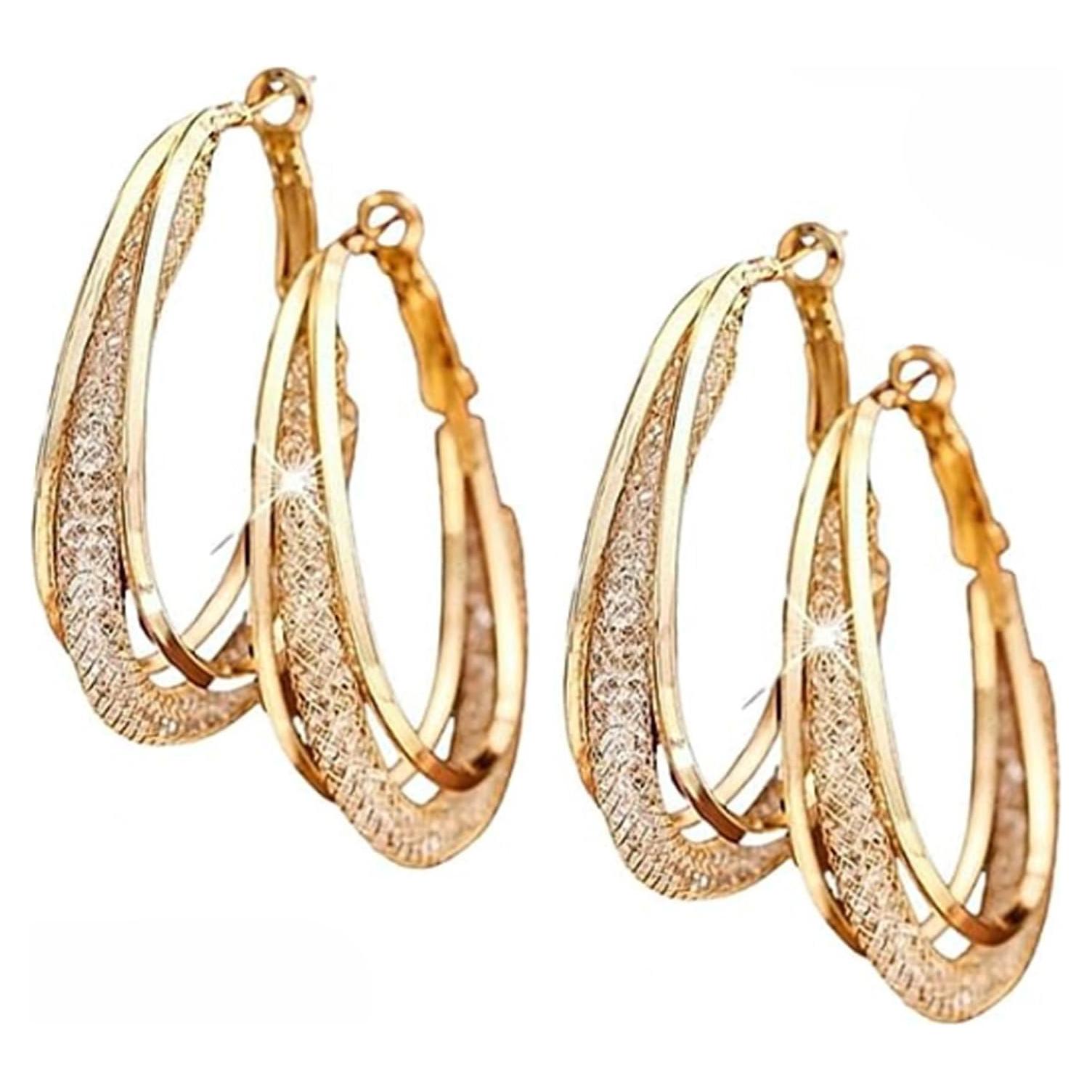 Pendientes Aros Hipoalergénicos Halolux Lymphvity Drenaje Linfático