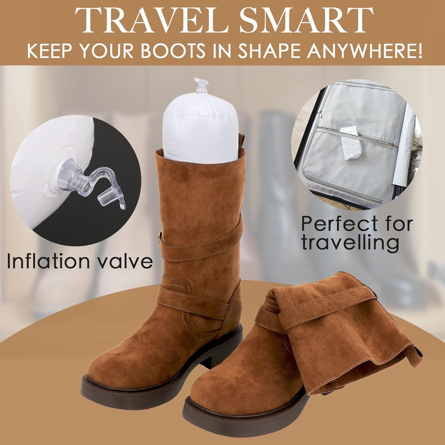 Formadores de Botas Inflables Kilofly - 3 Pares Blancos