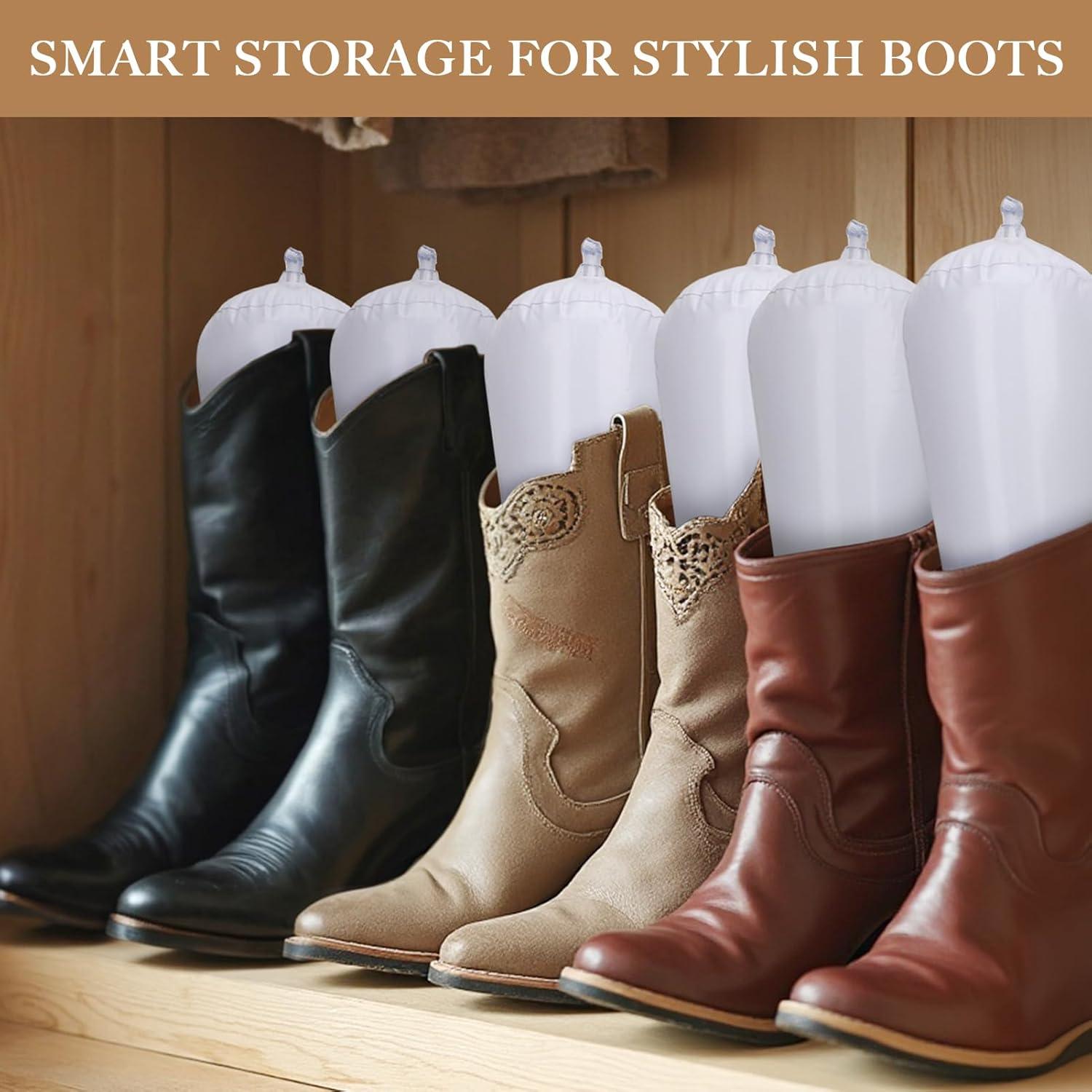 Formadores de Botas Inflables Kilofly - 3 Pares Blancos