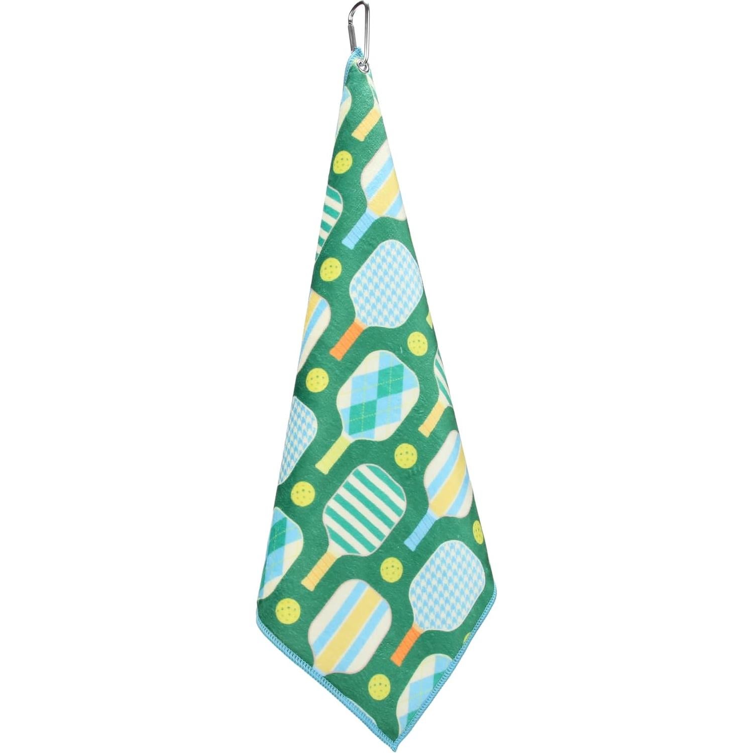 Toalla de Pickleball Millie Rose - Microfibra y Algodón 38x43 cm