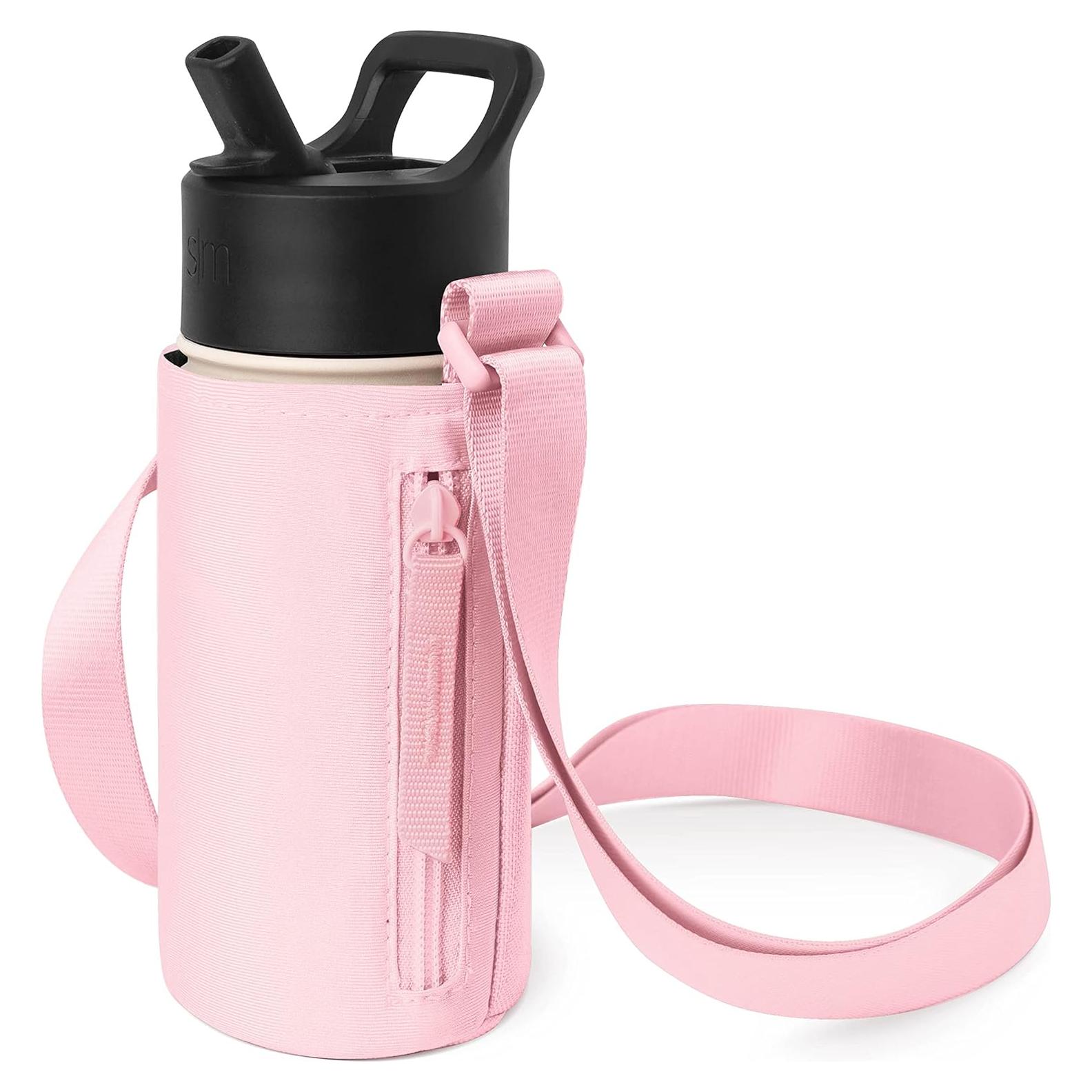 Portabotellas de Agua Simple Modern Rubor para Niños 10-18oz