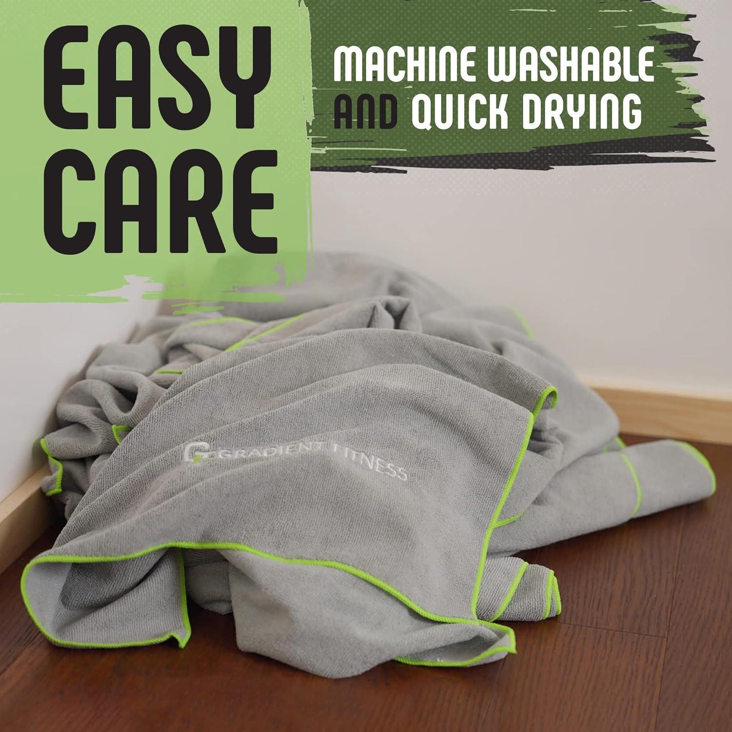 Toalla de Yoga Antideslizante Gradient Fitness 61x183 cm