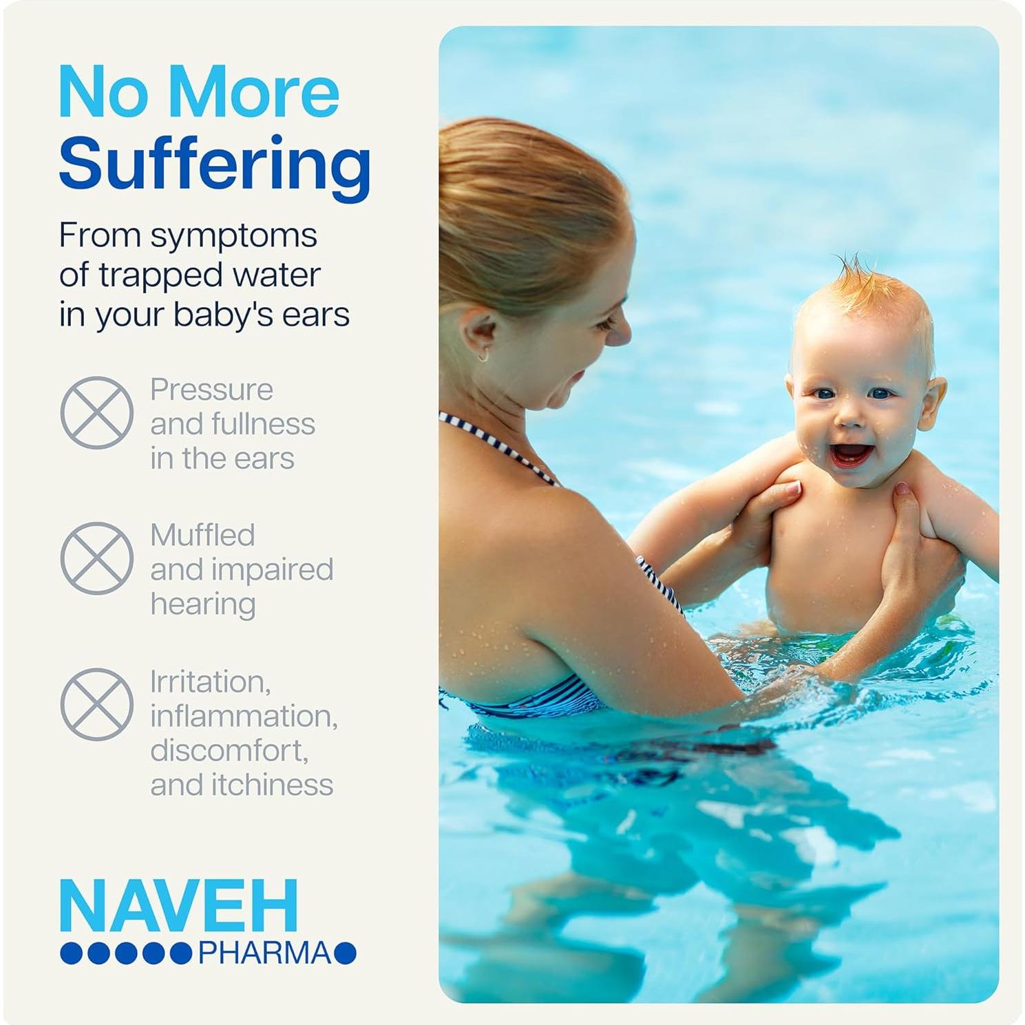 Gotas Secas para Oídos Bebé Naveh Pharma 14.79 ml - Alivio Rápido