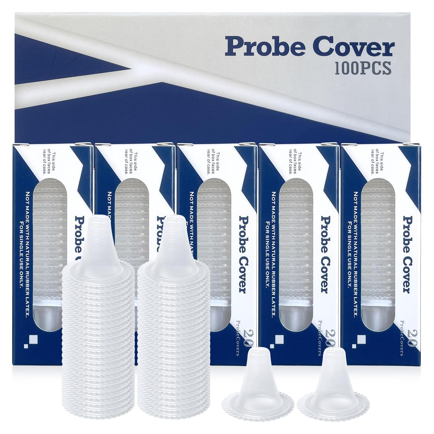 Cubiertas Desechables para Termómetro de Oído BEPEPFUL 100 Unidades