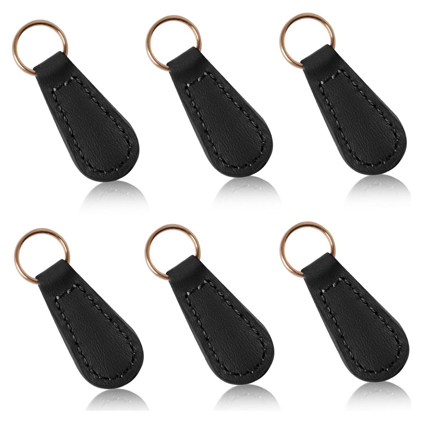 Tiradores de Cremallera Deoward PU Cuero 6 PCS Multiuso