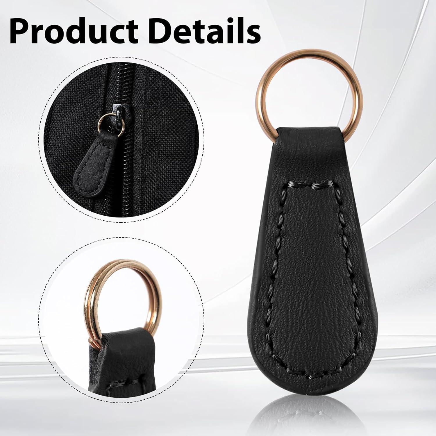 Tiradores de Cremallera Deoward PU Cuero 6 PCS Multiuso