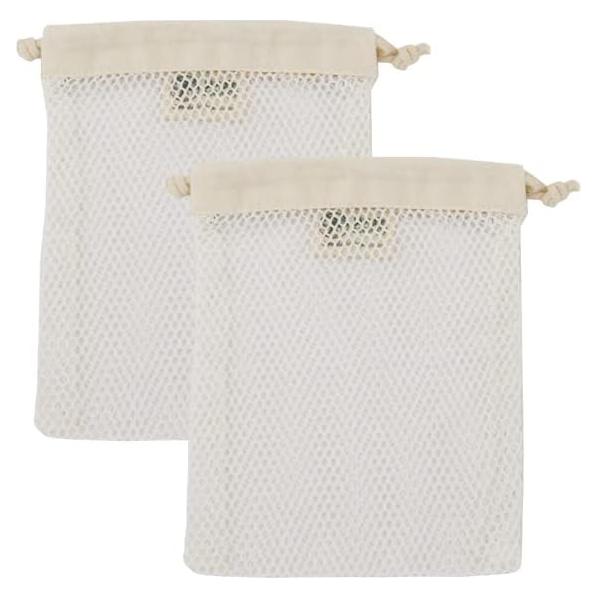 Bolsa de Lavandería de Algodón Orgánico Simple Ecology - 2 Unidades