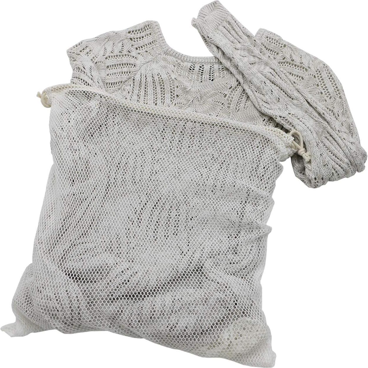 Bolsa de Lavandería de Algodón Orgánico Simple Ecology - 2 Unidades