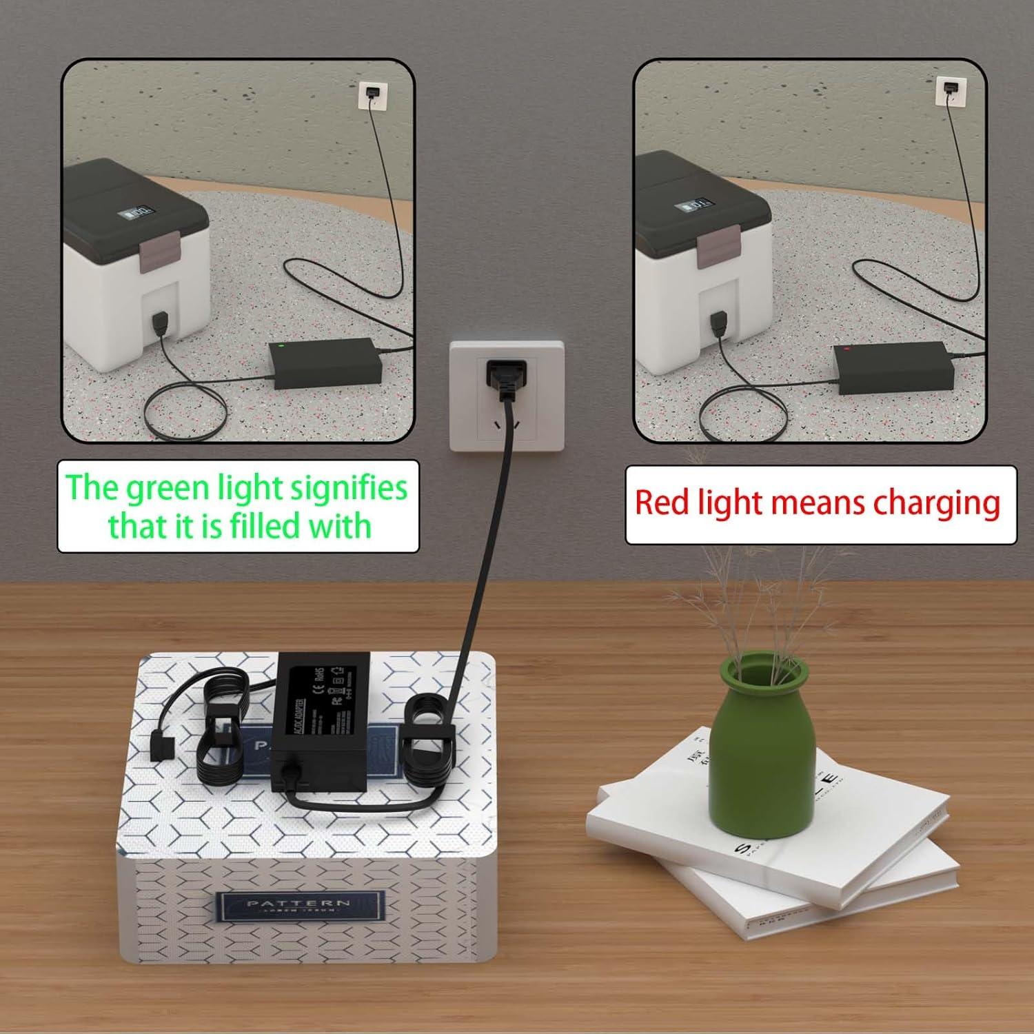 Adaptador de corriente 14.5V 6A para nevera de coche GNT