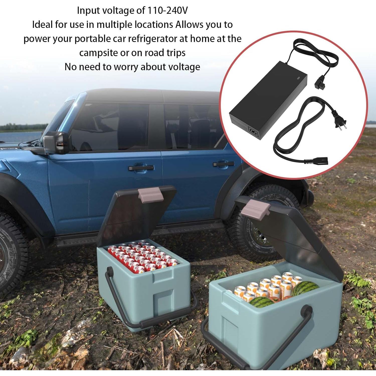 Adaptador de corriente 14.5V 6A para nevera de coche GNT