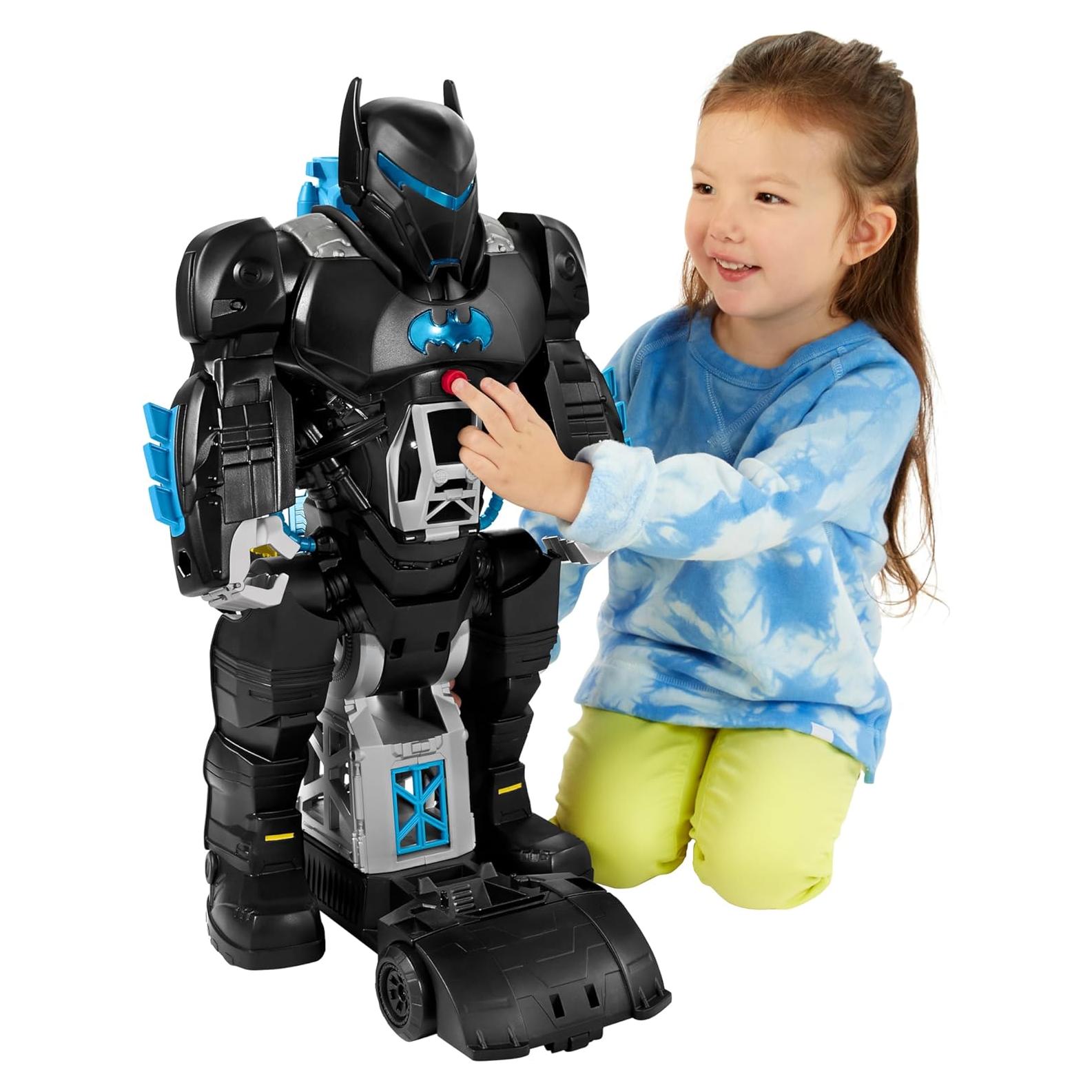 Fisher-Price Bat-Tech Batbot 61 cm con Luces y Sonidos