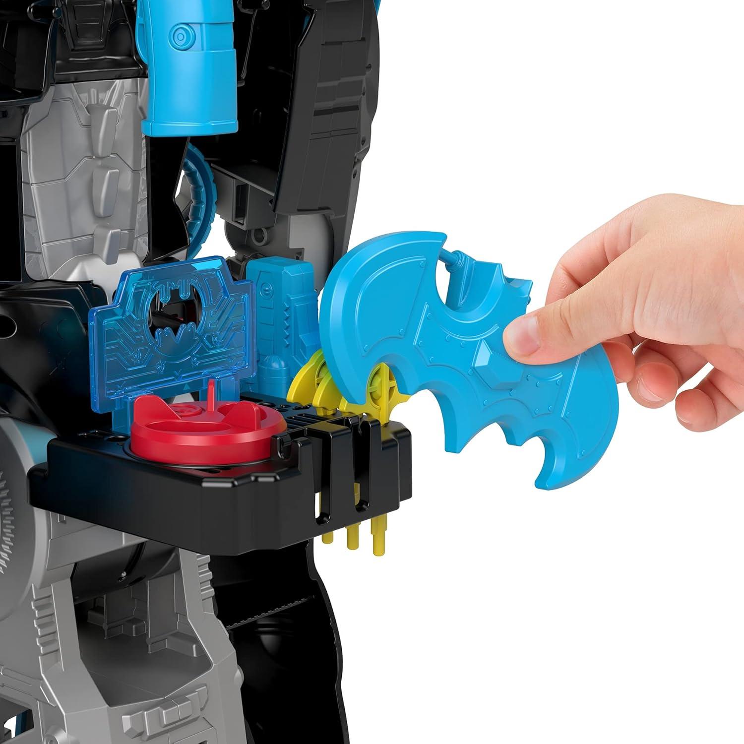 Fisher-Price Bat-Tech Batbot 61 cm con Luces y Sonidos