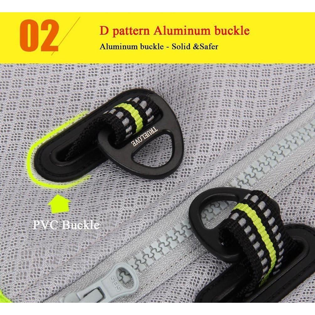 Chaleco Refrigerante para Perros SGODA Grande Gris Verde