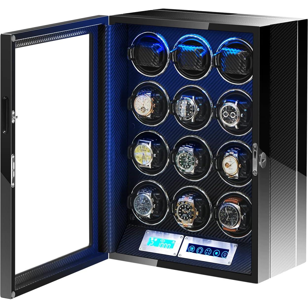 Enrollador de Relojes Automáticos LELTNSOU para 12 Relojes