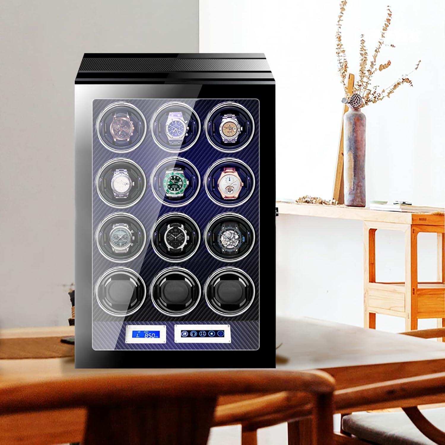 Enrollador de Relojes Automáticos LELTNSOU para 12 Relojes