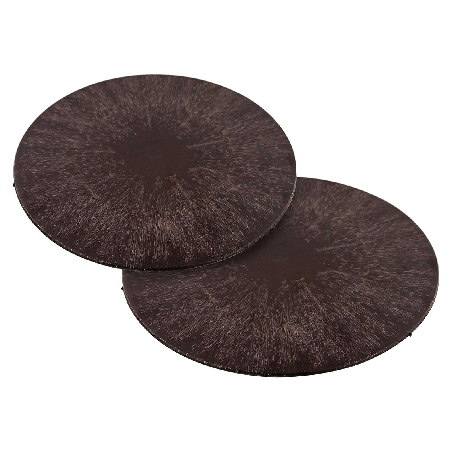 Juego de 2 Baterías Redondas de Plástico 28 cm U.S. Art Supply